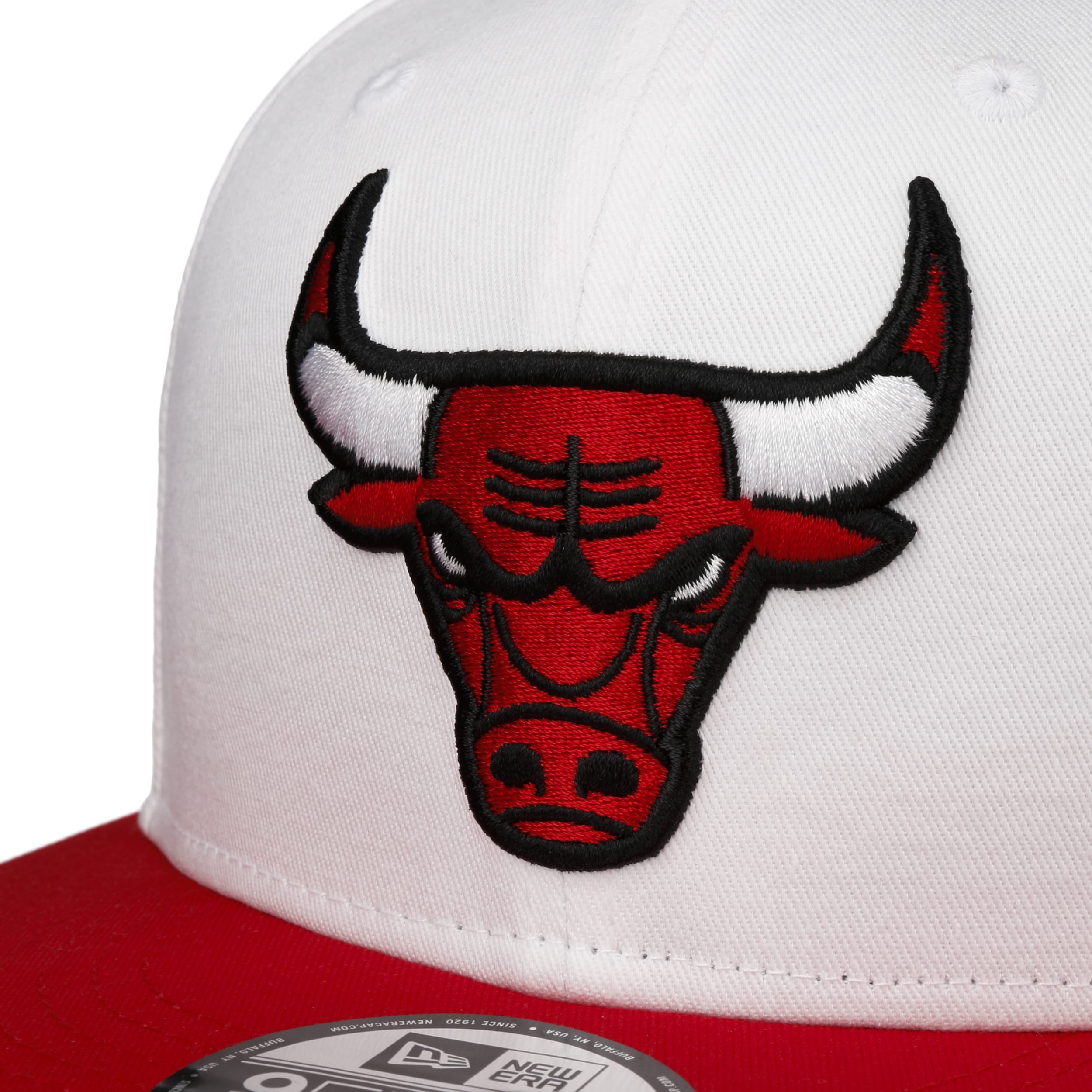 9Fifty White Crown Patches Bulls Cap by New Era 51 95