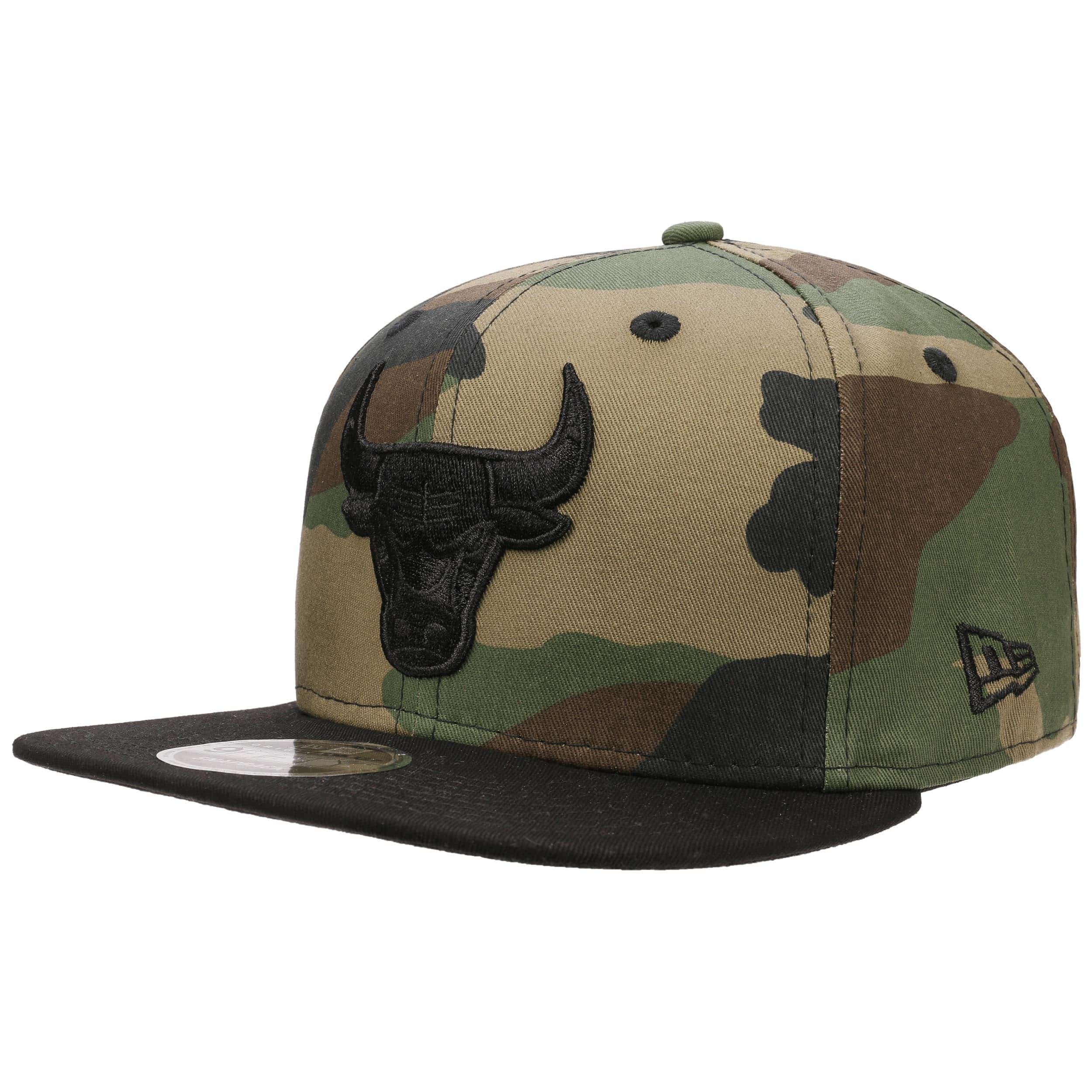 New Era Bills Camo With Standing Buffalo Snapback Hat