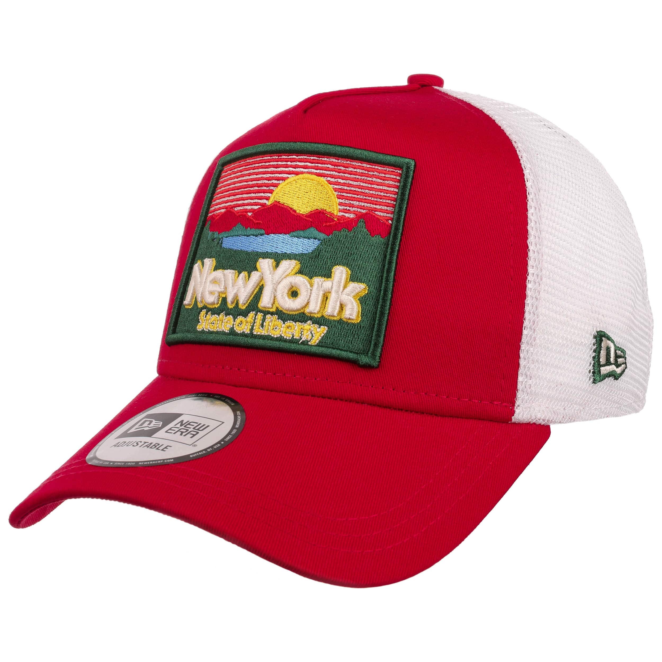 9forty A Frame Ny State Trucker Cap By New Era 3595