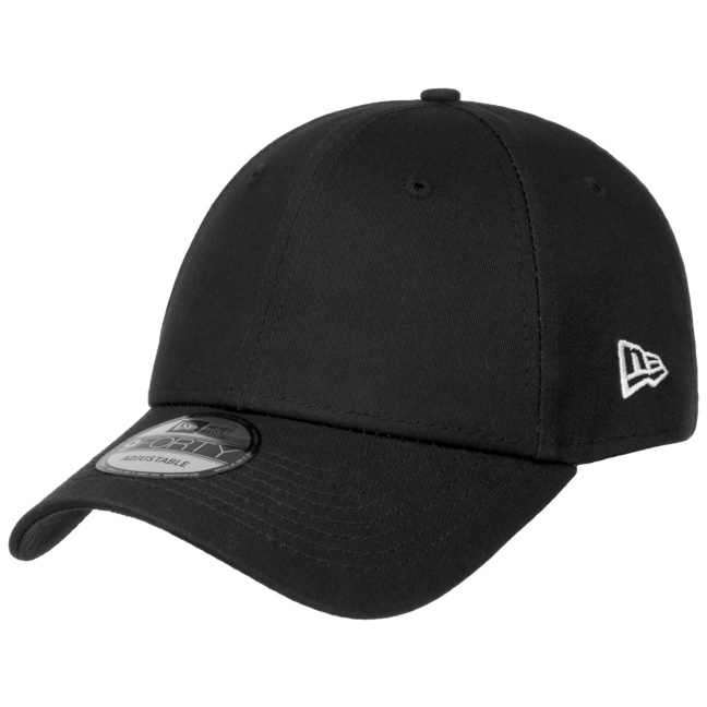 fitted cap colored brim