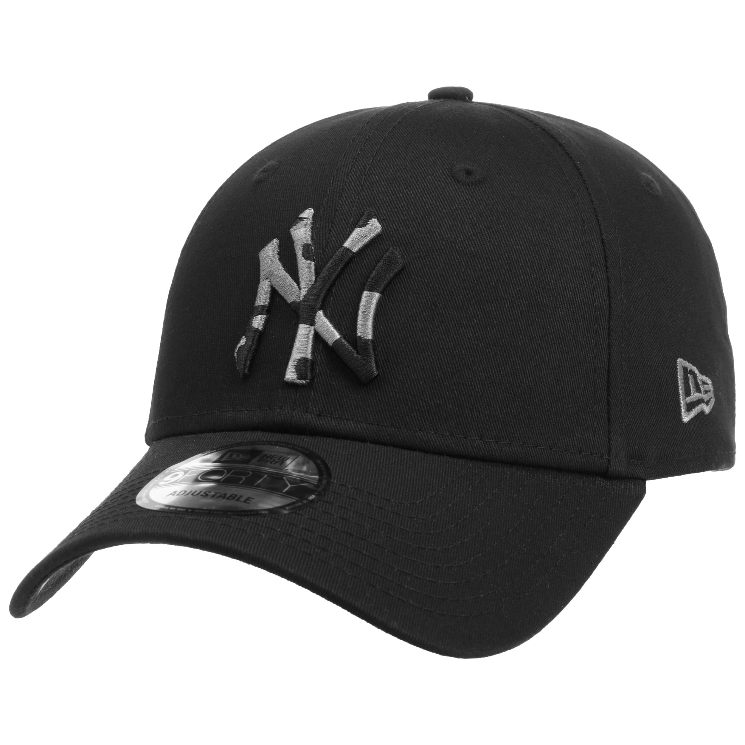 New Era Curved Brim Women 9FORTY Monogram New York Yankees MLB Brown  Adjustable Cap