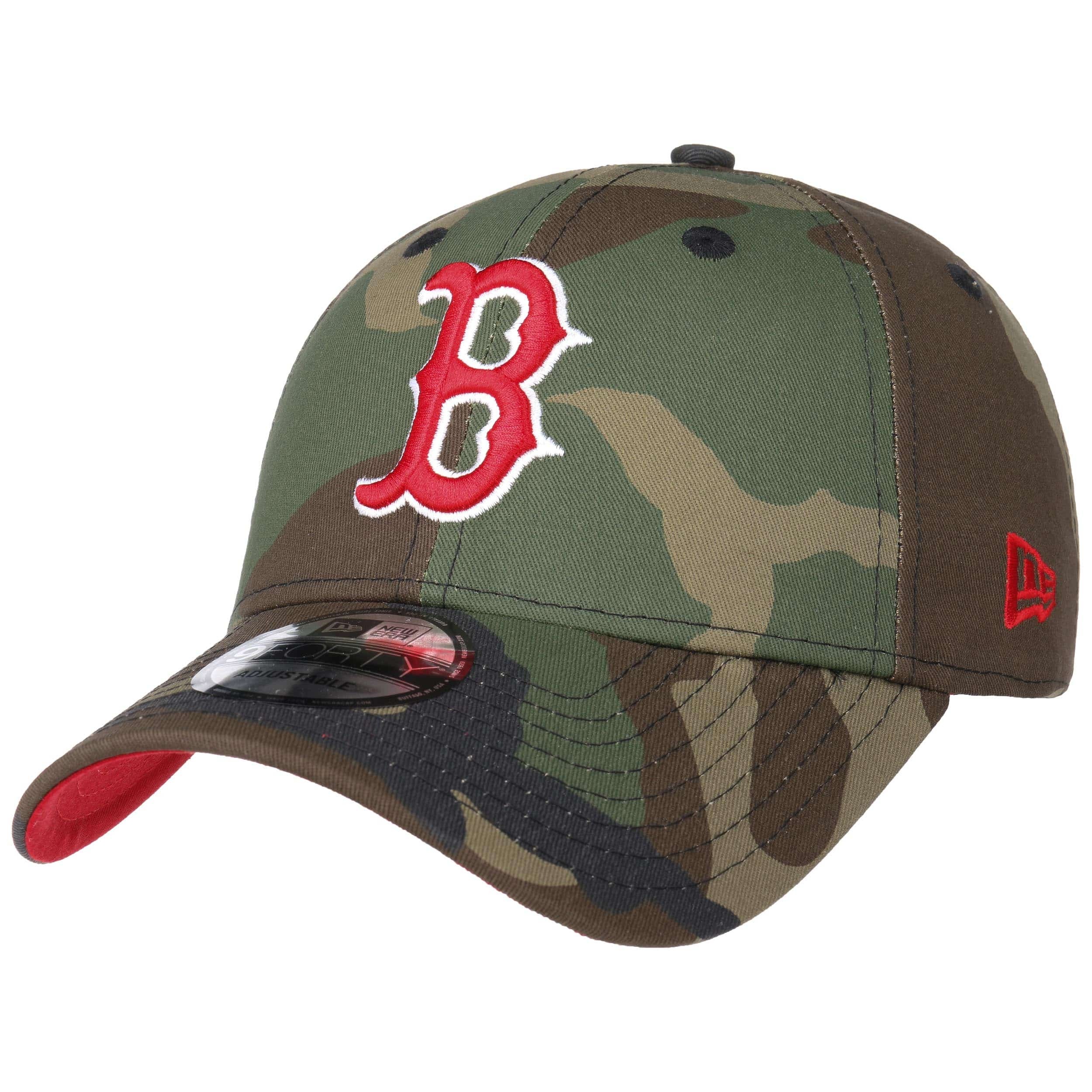 Boston red sox store camo fitted hat