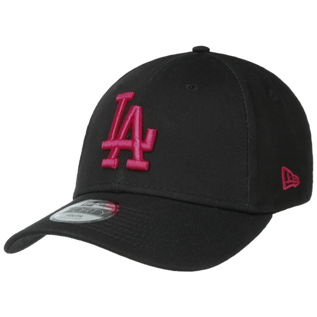 Los Angeles Dodgers New Era 3930 League Essential All Black