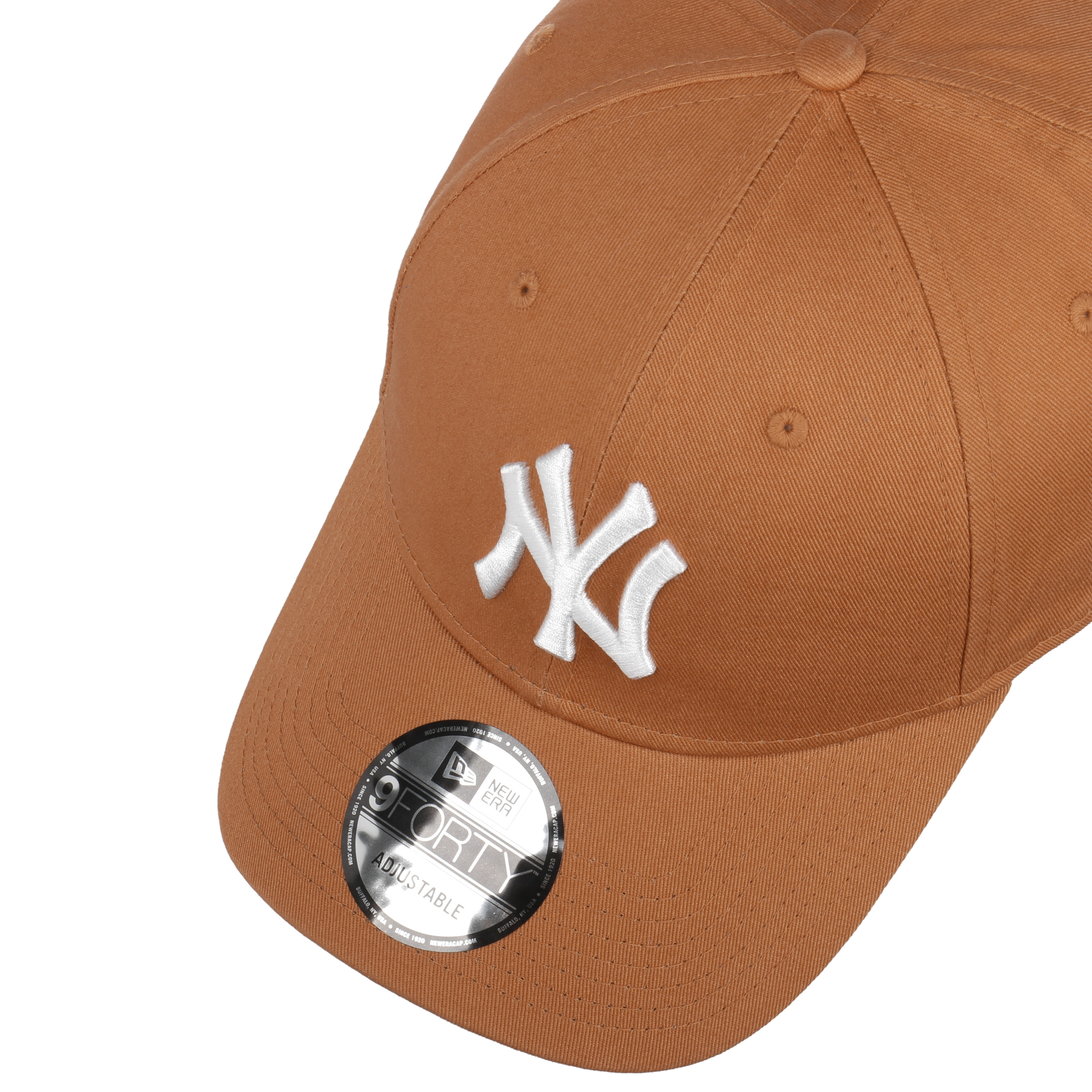 casquette baseball marron yankees - Wmn League Ess 9Forty NY walnut brown  New Era : Headict