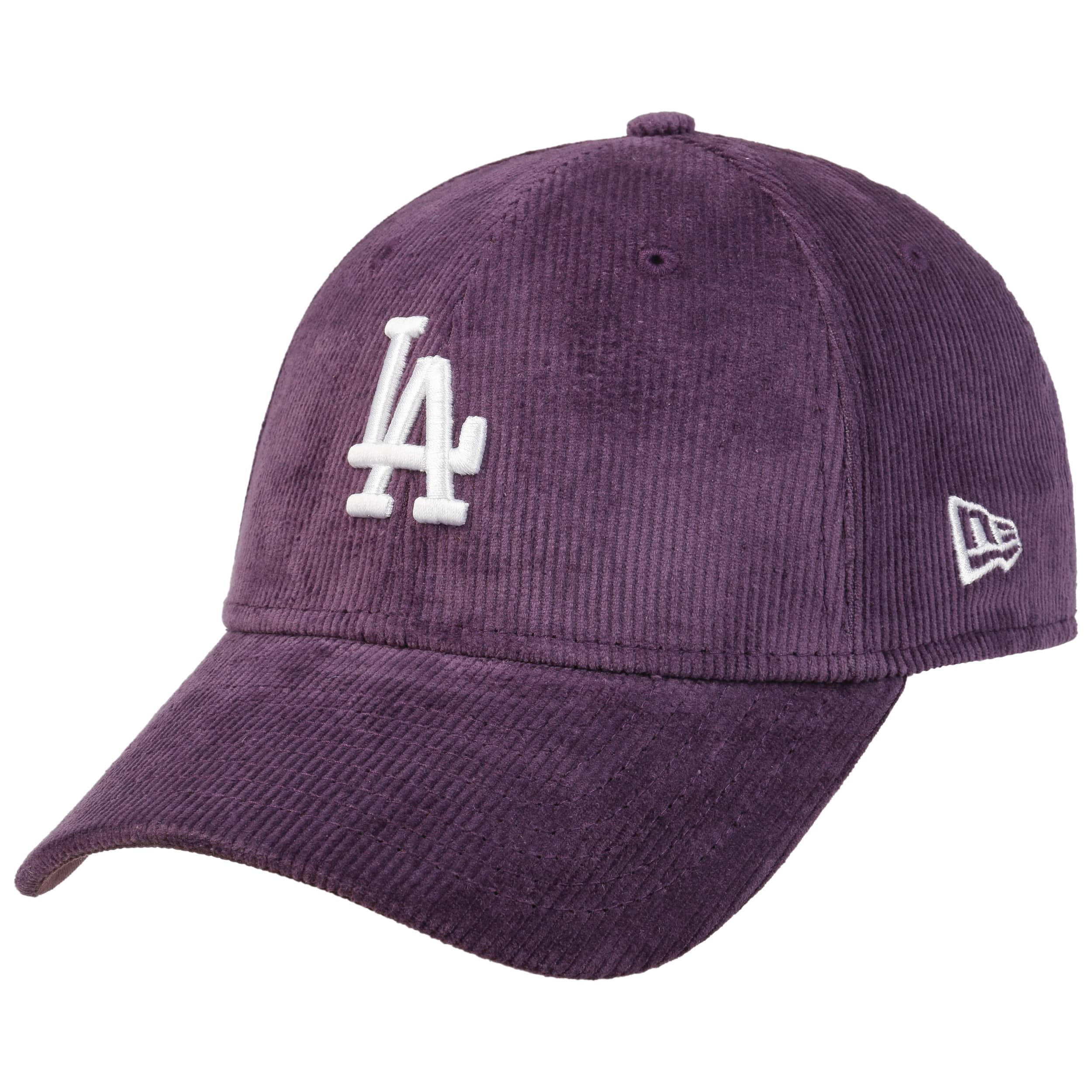 New Era Cord 9FORTY MLB Los Angeles Dodgers Cap Lilac White