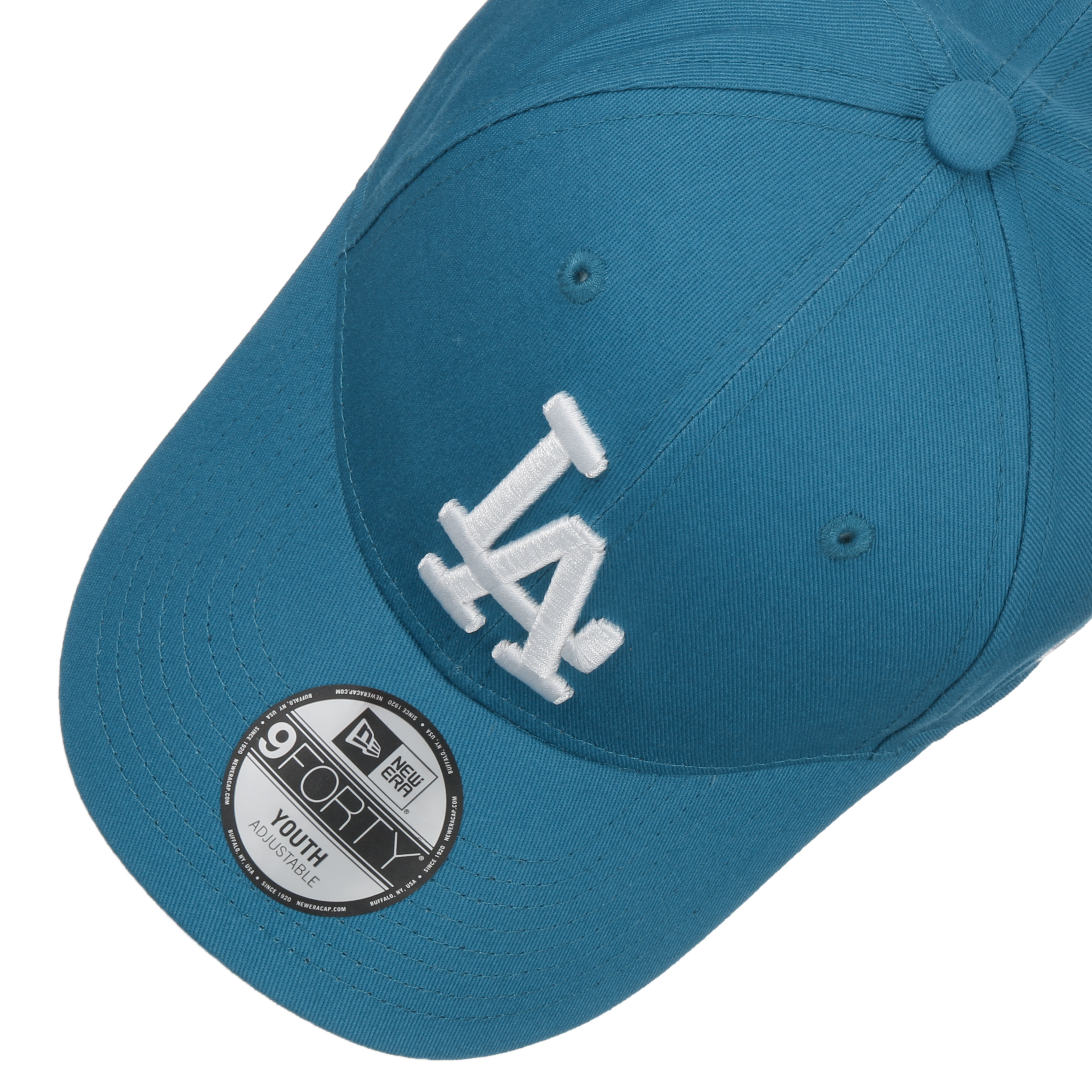 Los Angeles Dodgers New Era 9FORTY YOUTH Strap back Cap royal – JustFitteds