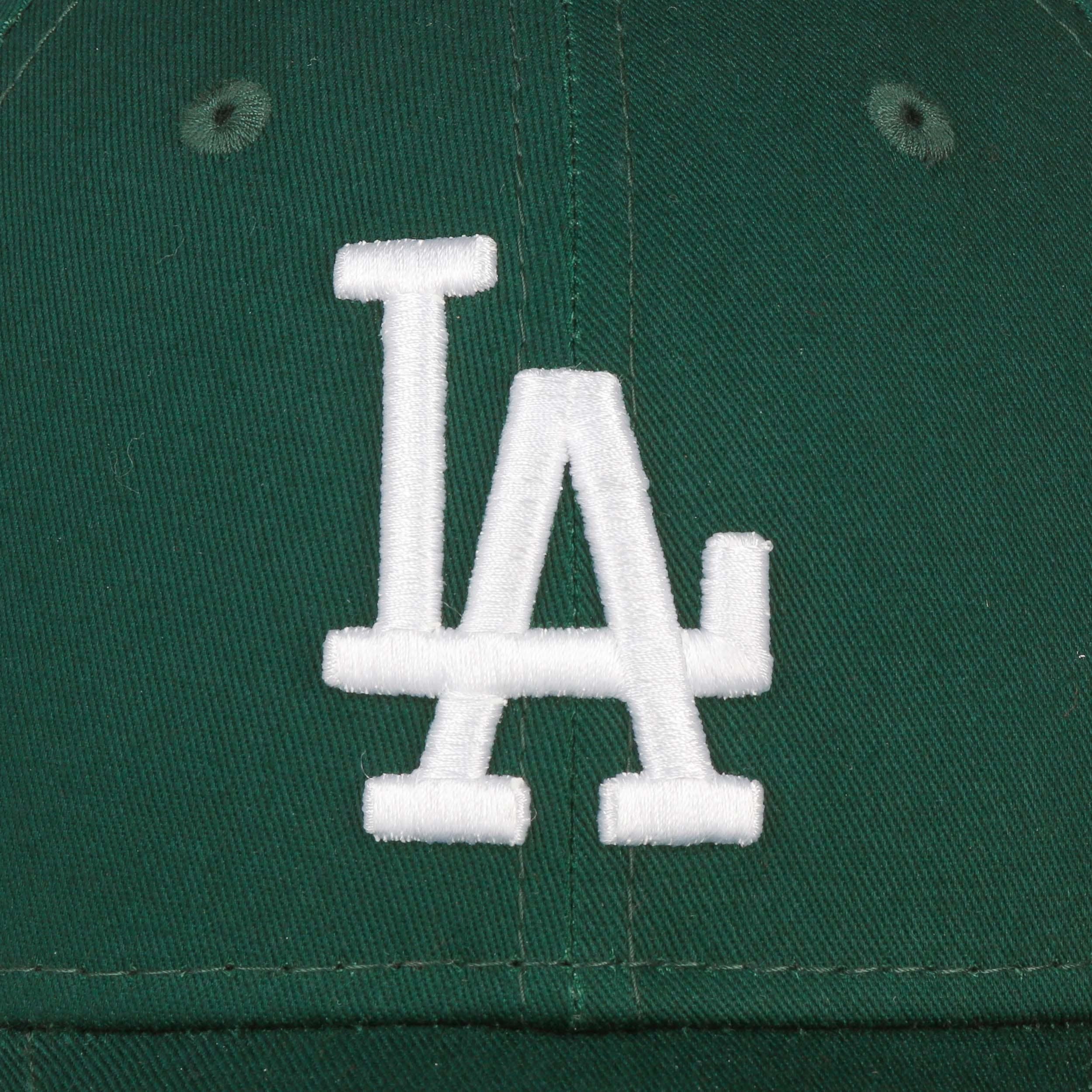 MLB Suede Visor LA Dodgers Dark Green 9FORTY E-Frame Cap | NEC UK