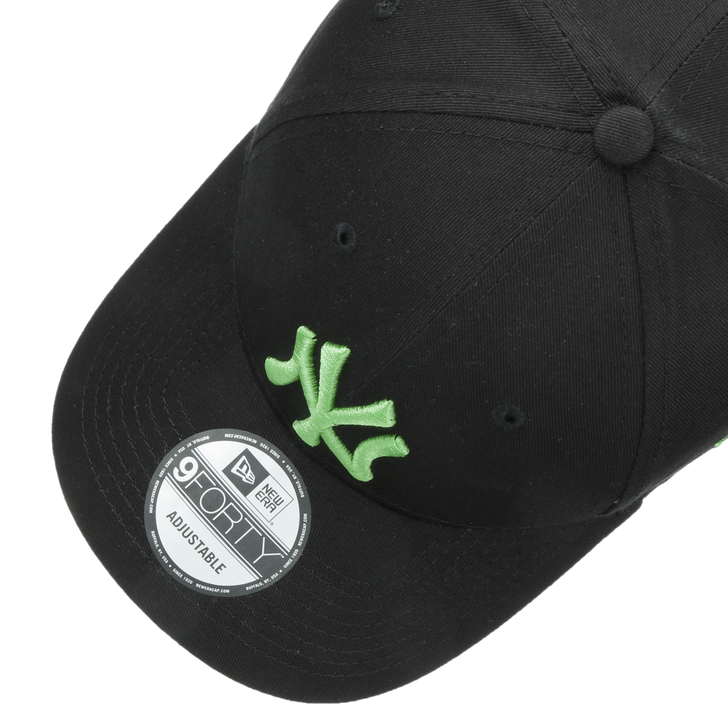 men's new era black cap