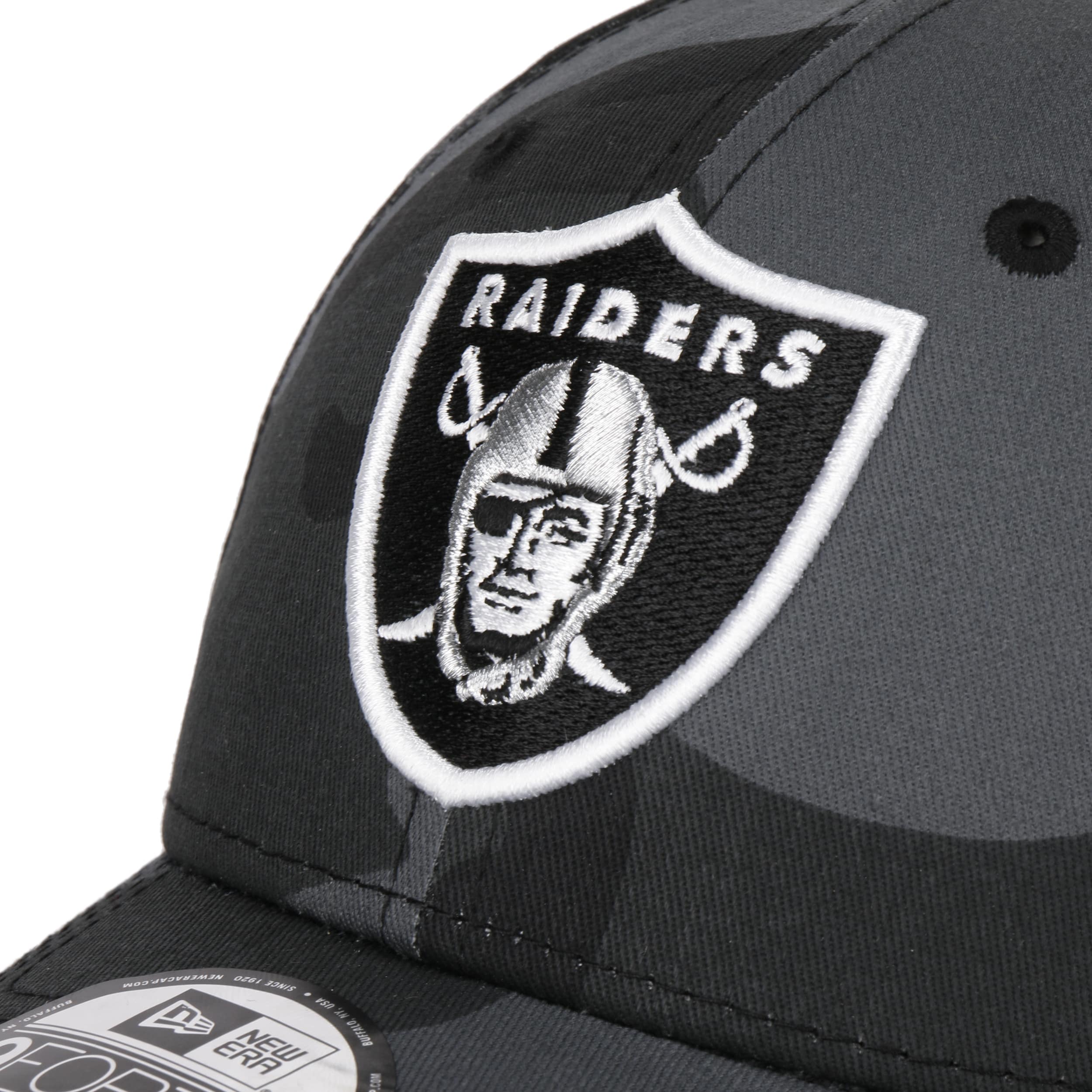 New Era 9FORTY Las Vegas Raiders NFL Strapback Dark Camo Cap