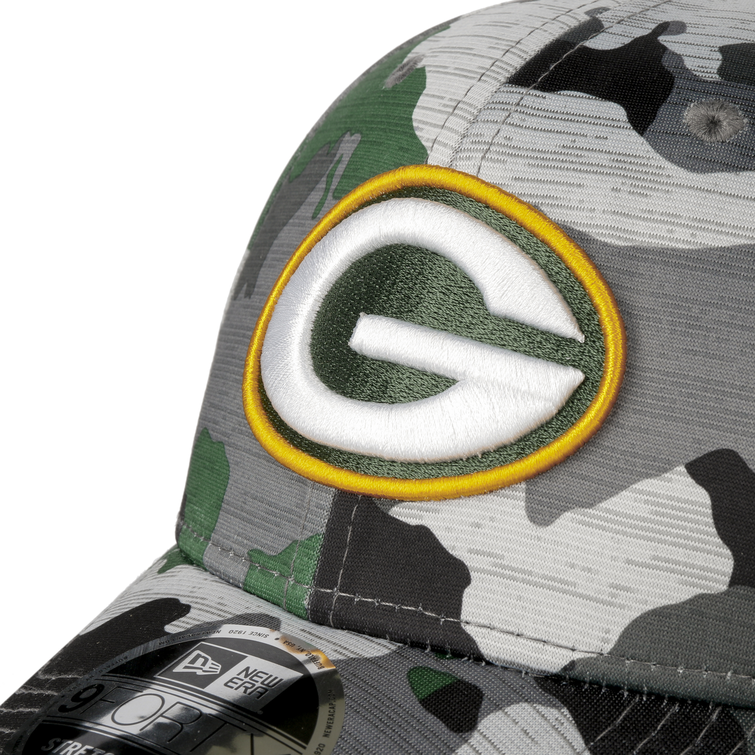 New Era Green Bay Packers Training Straw Cowboy Hat