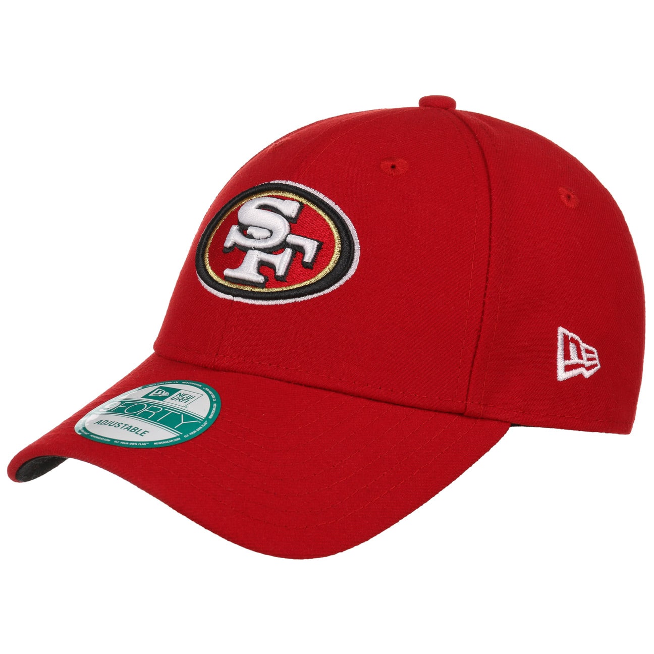 New Era San Francisco 49ers 9forty unisex cap in red