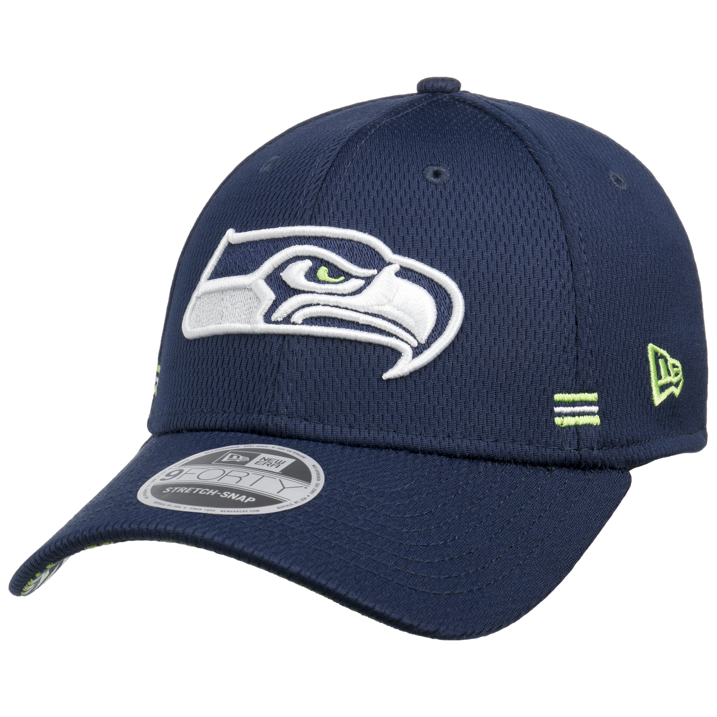 New Era Men 39Thirty NFL Team Seattle Seahawks Rush17 Light Green