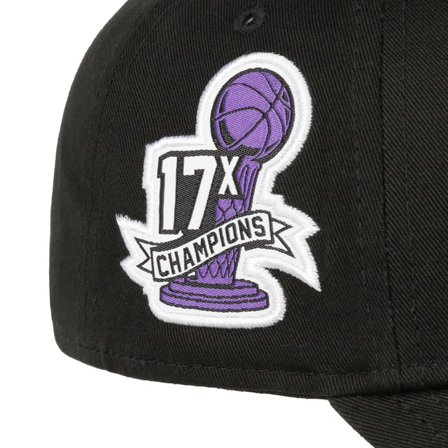 Casquette New Era 9Forty - Los Angeles Lakers - Strapback Réglable - Couleur Beige Clair