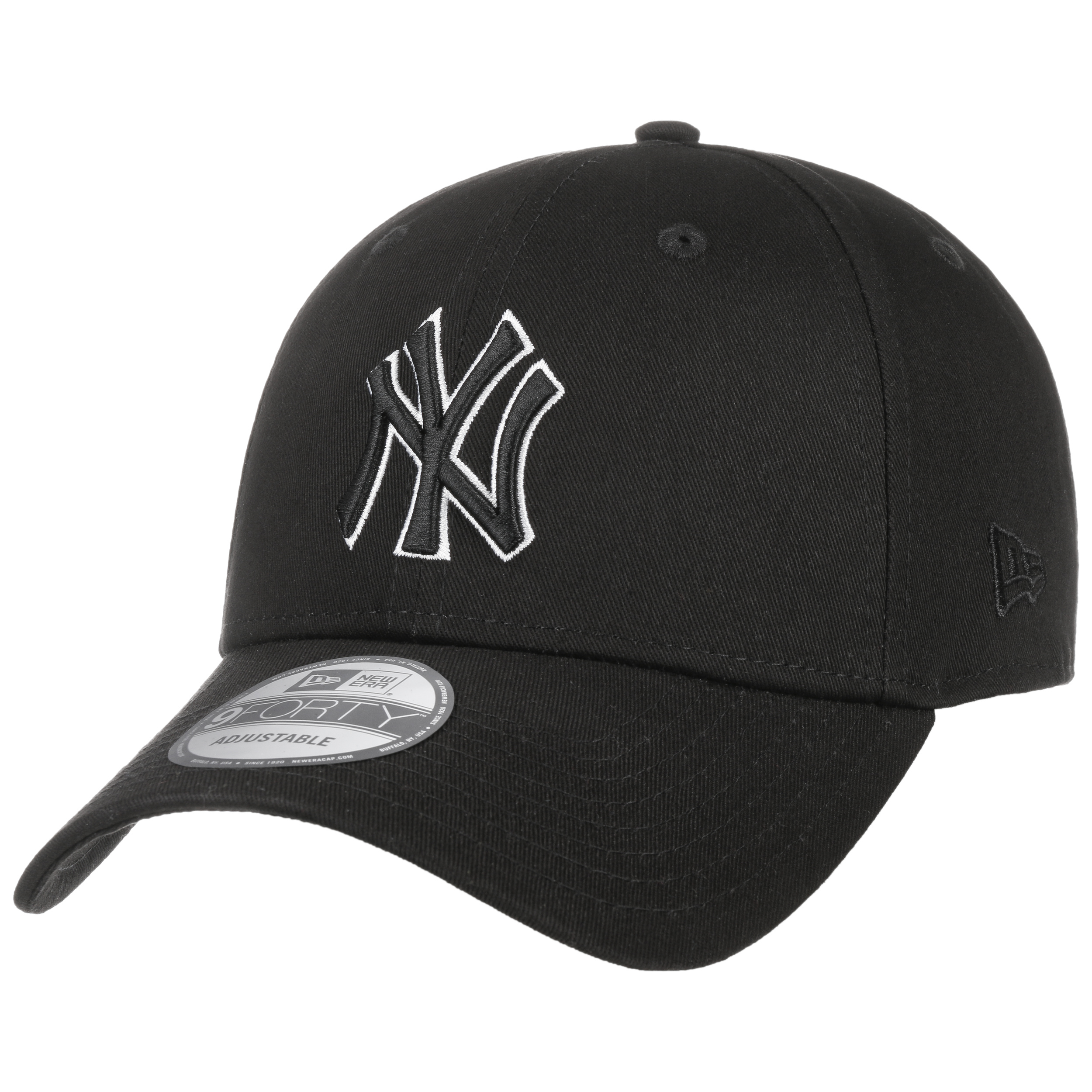New Era New York Yankees Black Base 9forty Snapback Cap