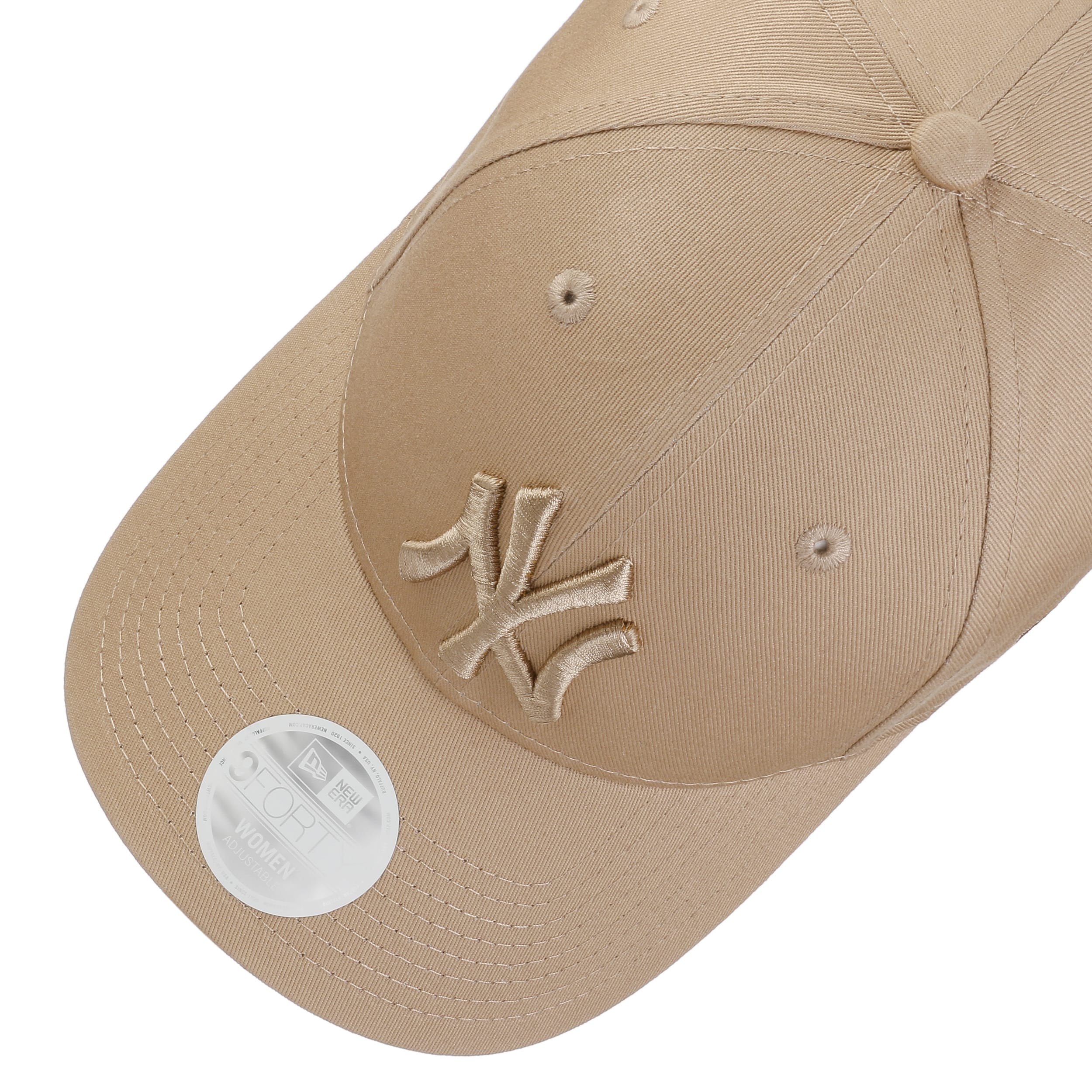 ☆New Era☆ MLB Basic New York Yankees Ball Cap Beige MLB NY Yankees Basic Unstructured Ball Cap Beige – voilà.id