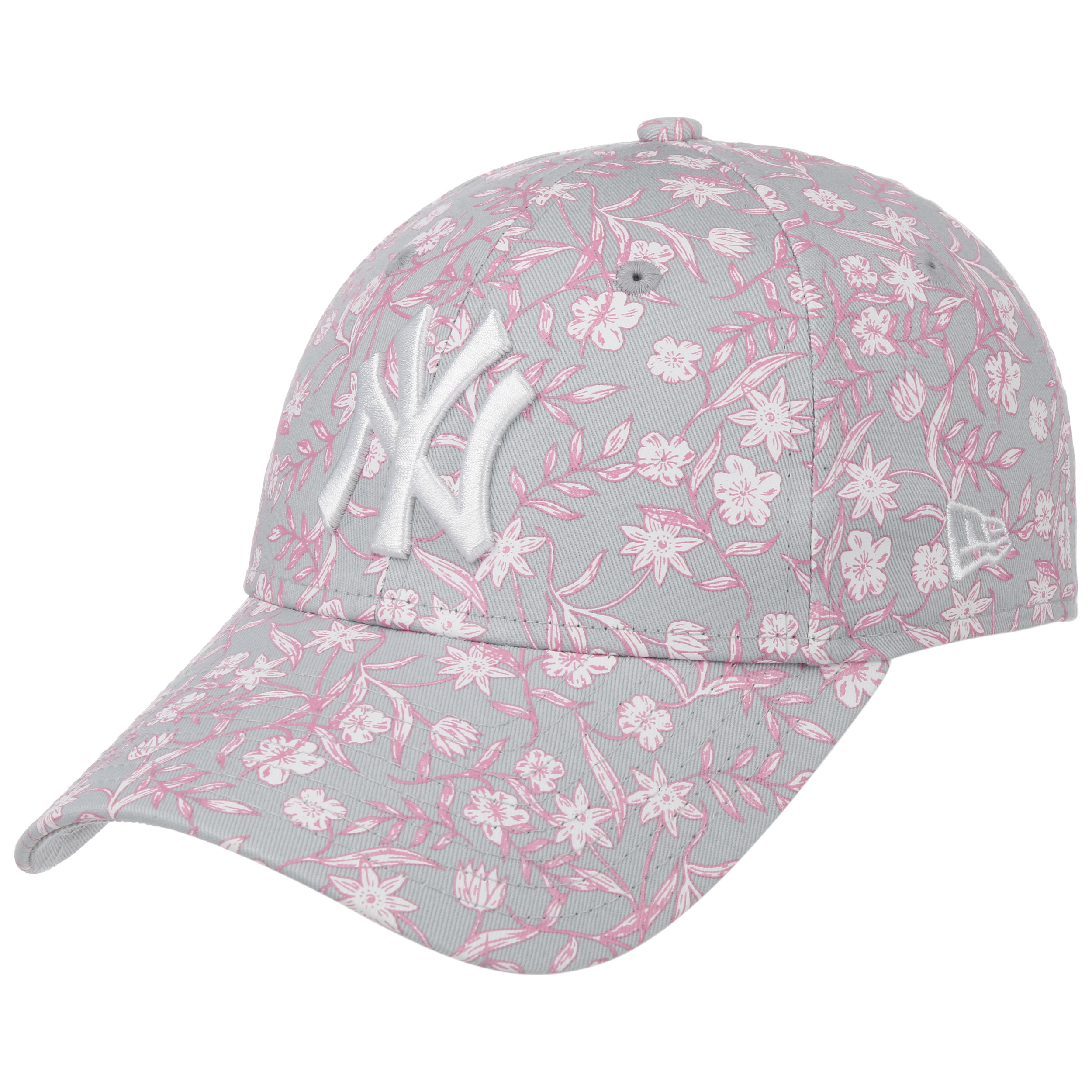 New York Yankees New Era Women's Floral Peek 9TWENTY Adjustable