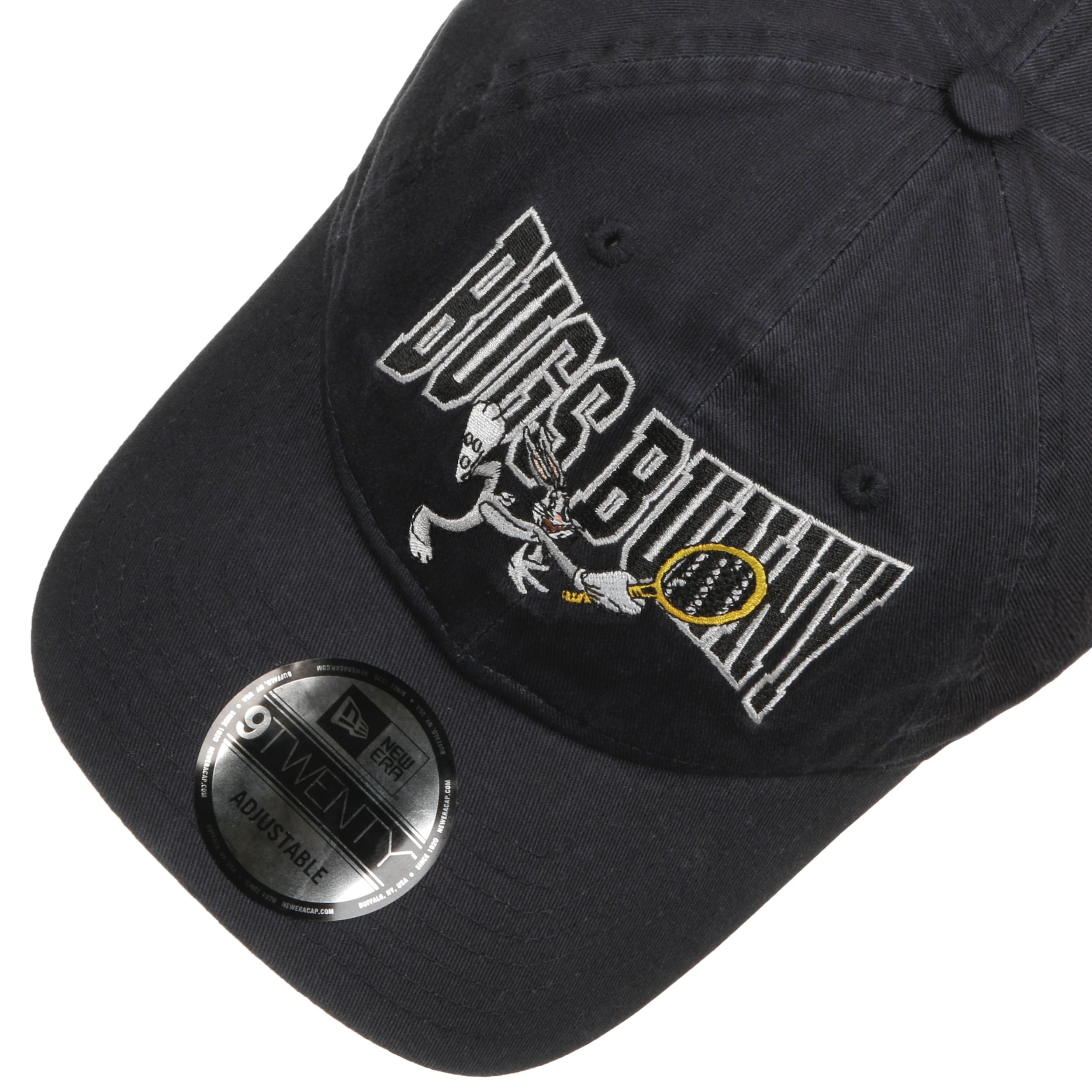ニューエラ×ルーニー・テューンズ　Bugs Bunny 9TWENTY　ブラック Looney Tunes Bugs Bunny Black 9TWENTY Adjustable Hat – New