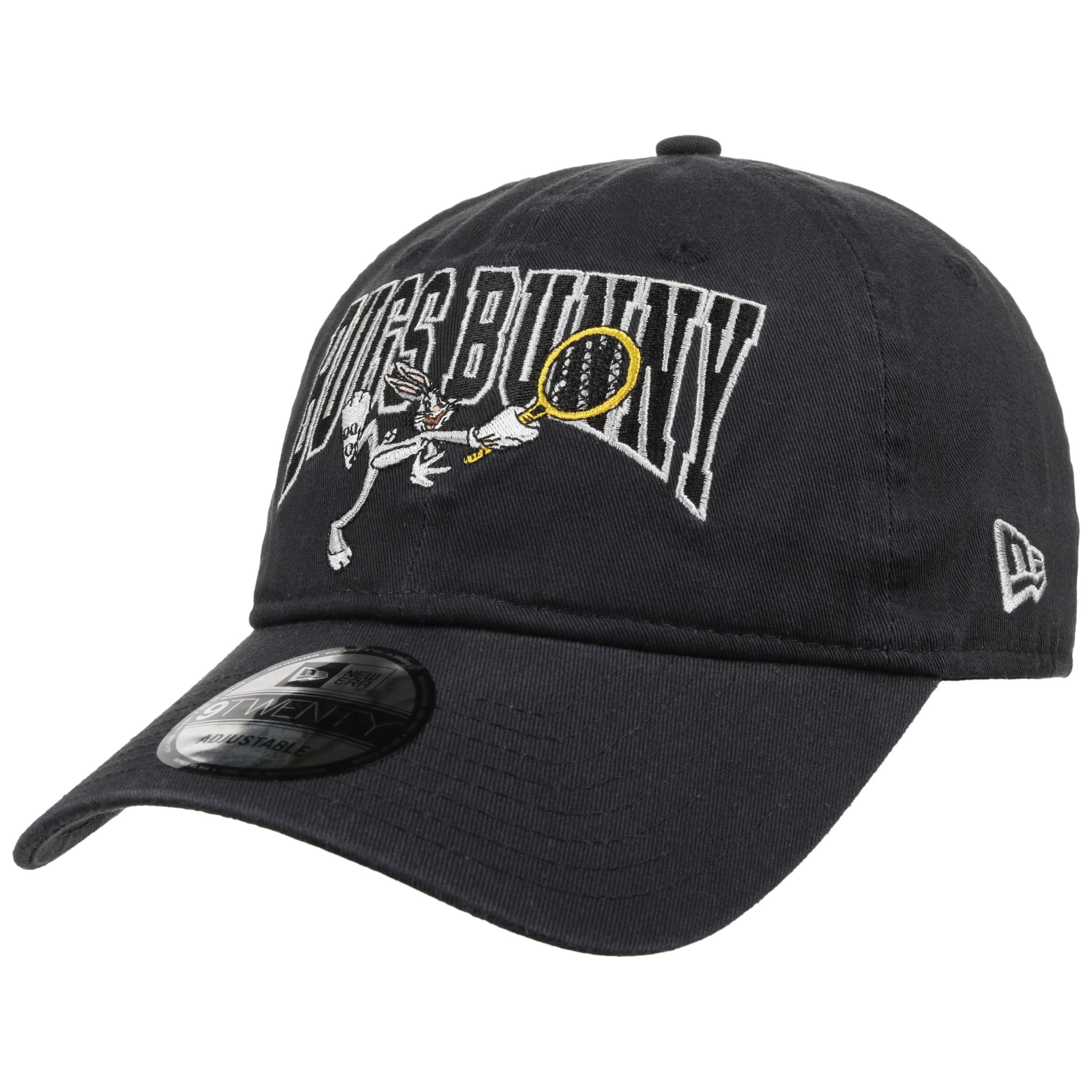 ニューエラ×ルーニー・テューンズ　Bugs Bunny 9TWENTY　ブラック Looney Tunes Bugs Bunny Black 9TWENTY Adjustable Hat – New