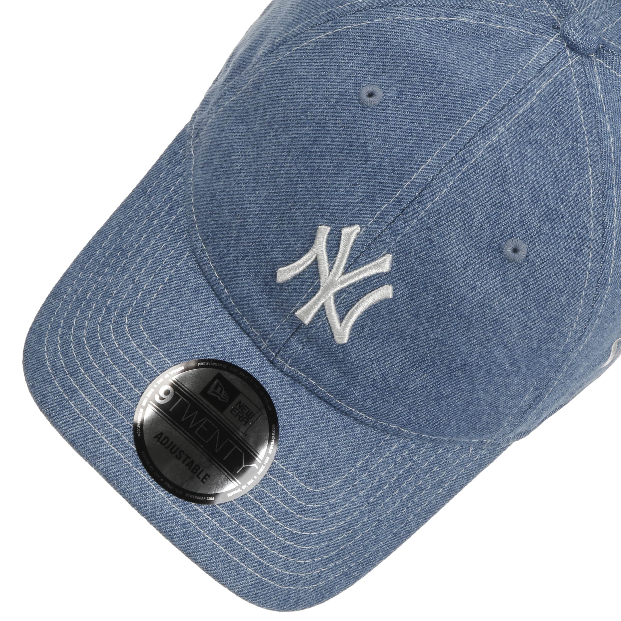 ★NEW ERA☆MLB New York Yankees Embo Denim Unstruck Ball Cap New Era MLB New York Yankees Embo Denim Line Ball Cap