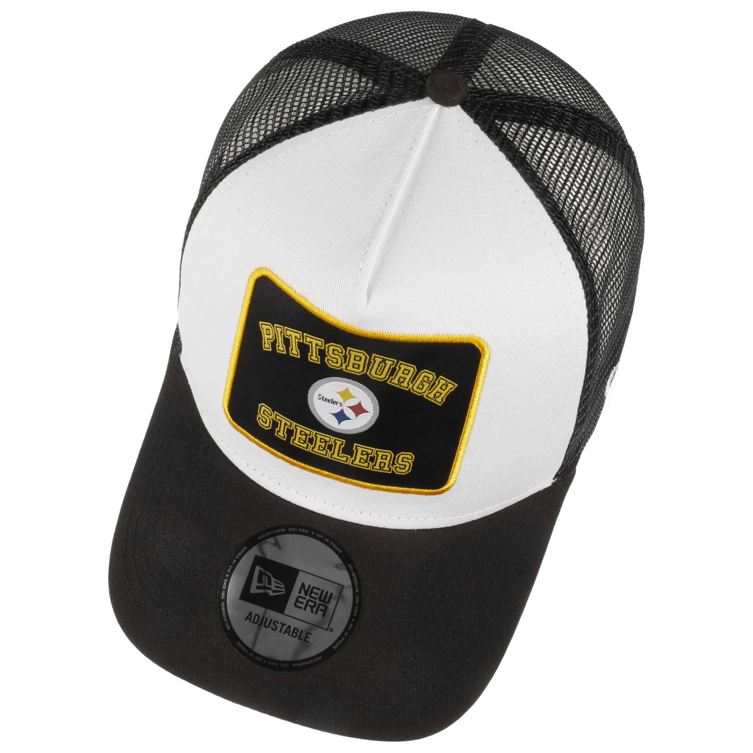 A-Frame Patch Steelers Trucker Cap by New Era - 32,95 €