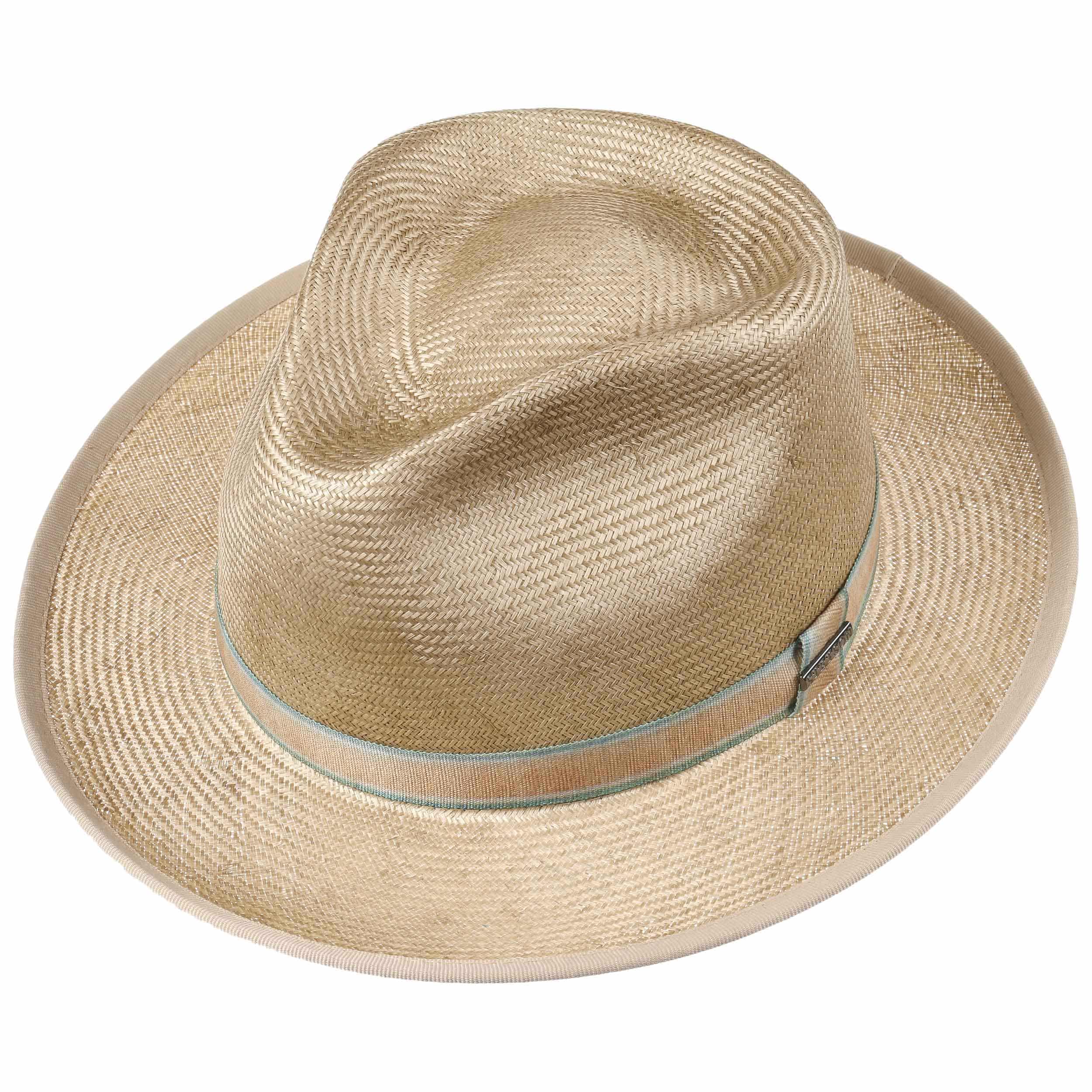 Abaca Fedora Straw Hat by Stetson - 149,00