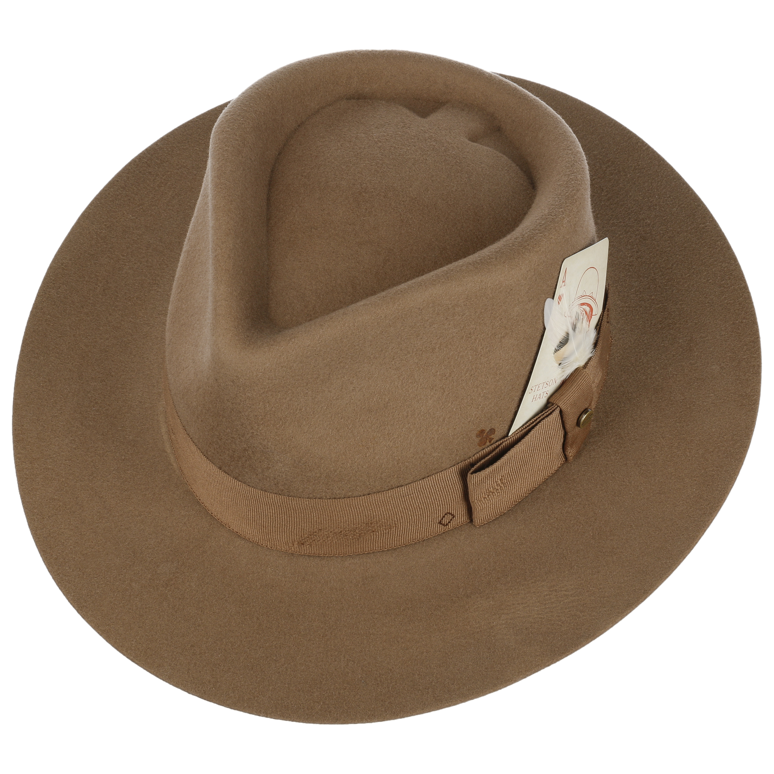 Ace of Hearts Fedora Wool Hat by Stetson - 103,95