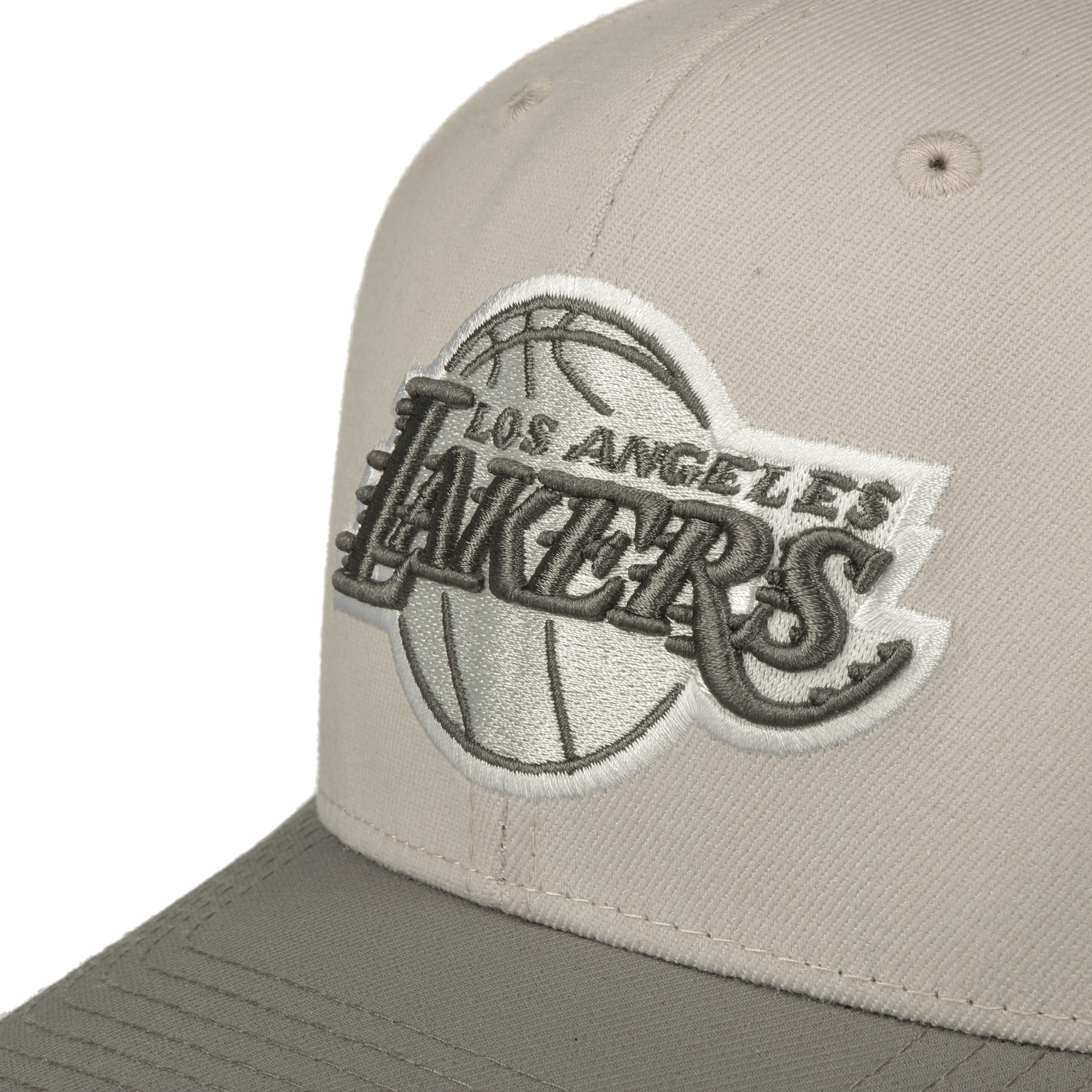 lakers hat grey