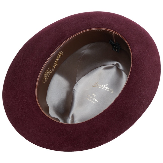 Borsalino Alessandria Felt Medium Brim Fedora - Hollywood Hatters