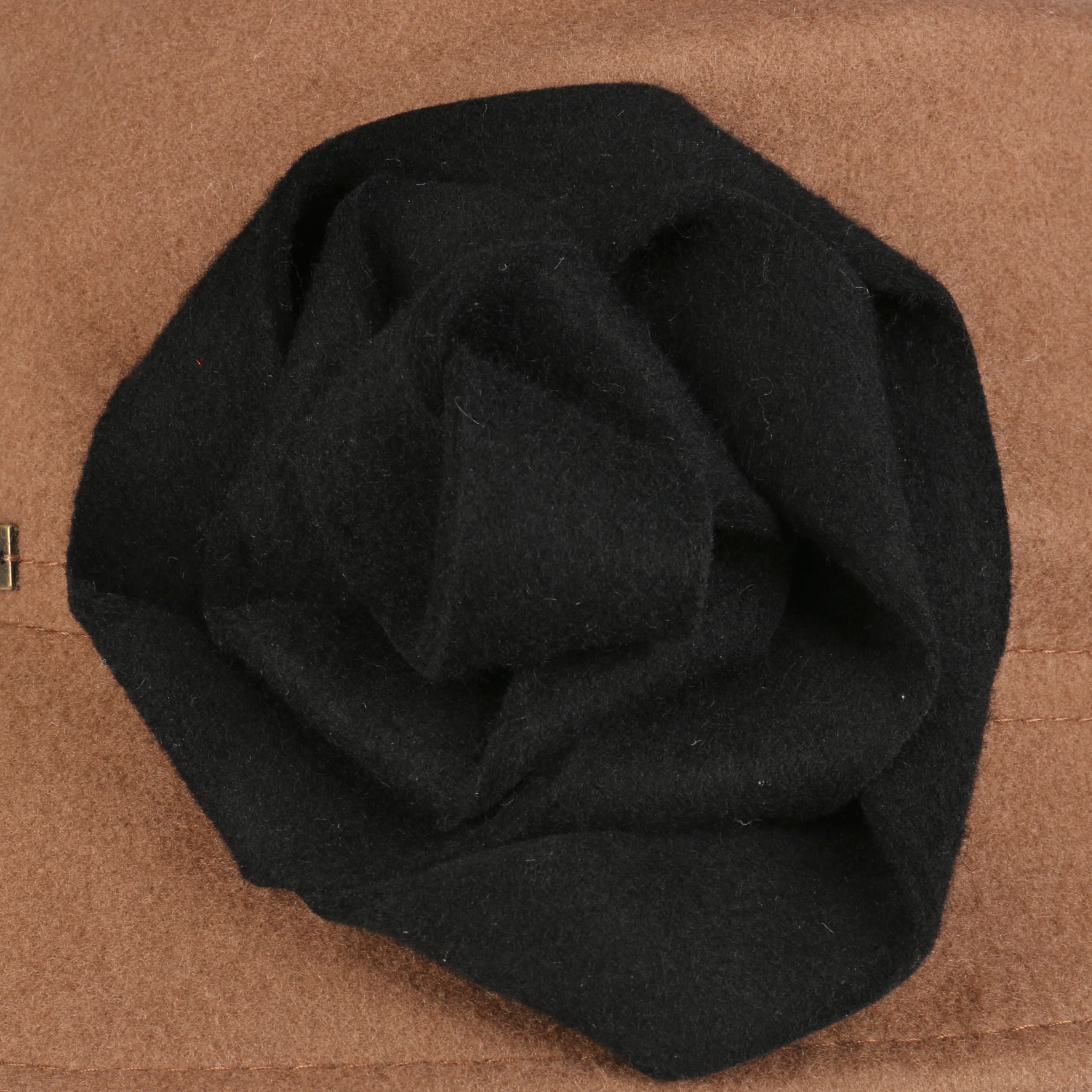 Alexandrite Wool Felt Cloche Hat by 
