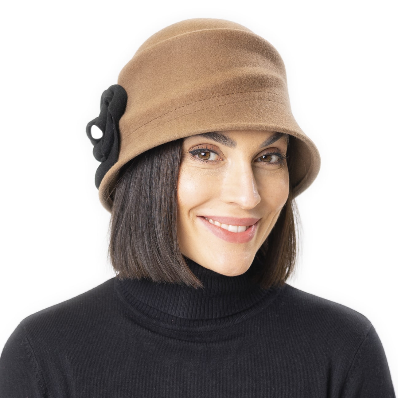 wool felt cloche