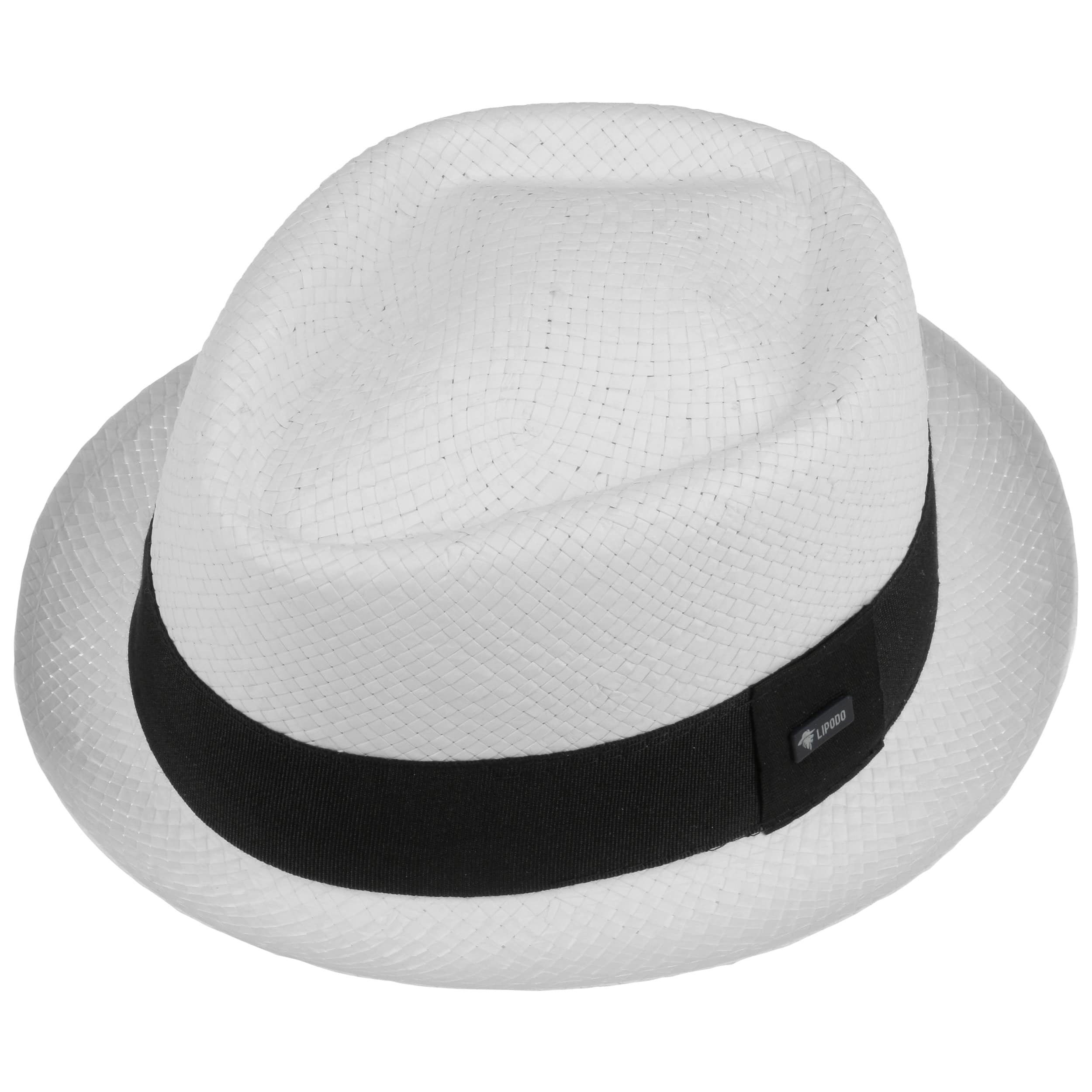 white pork pie hat