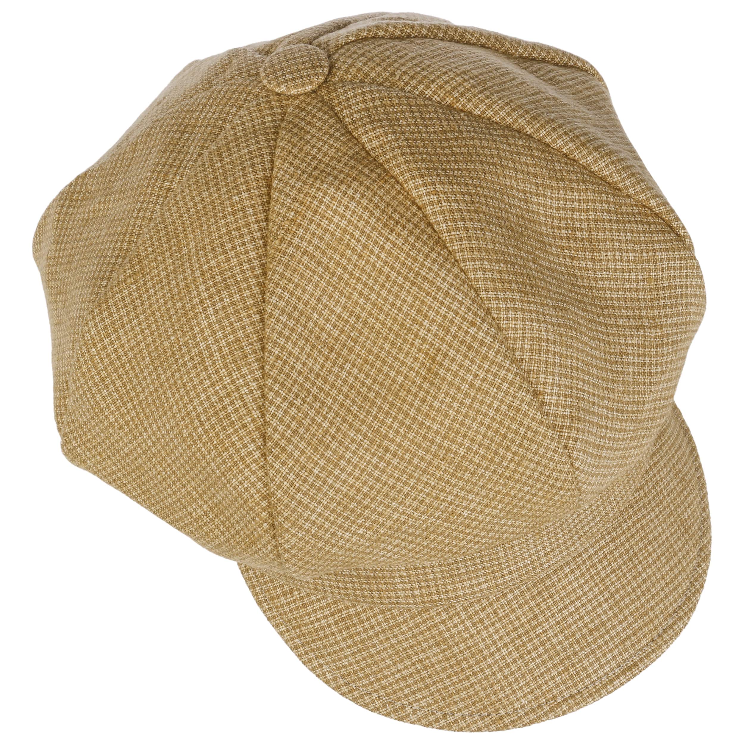 Anja Summer Linen Newsboy Cap by Mayser > Shop Hats, Beanies & Caps