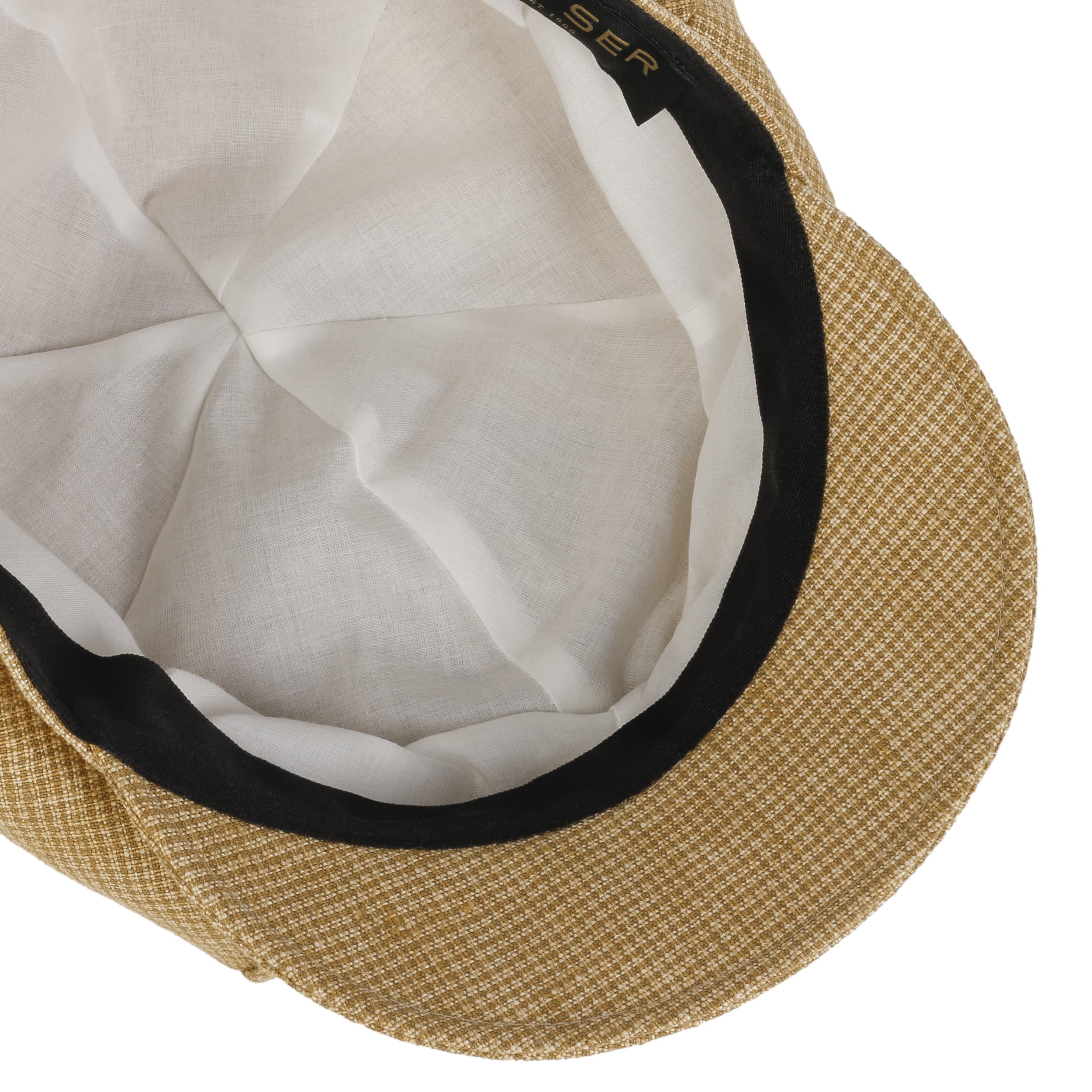 Anja Summer Linen Newsboy Cap by Mayser > Shop Hats, Beanies & Caps