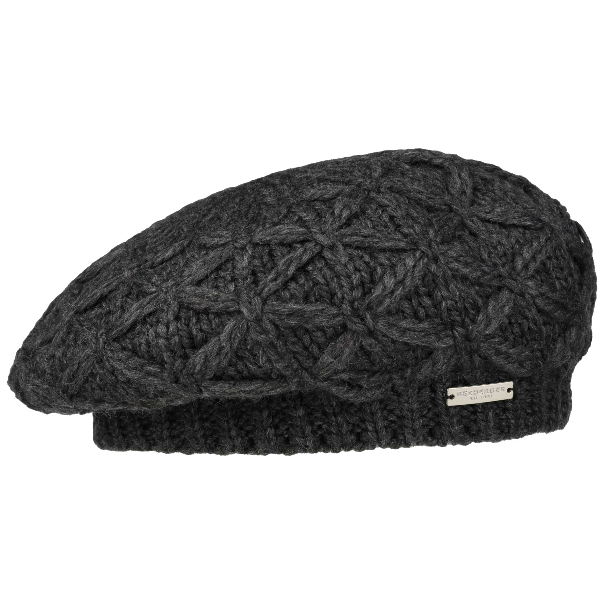 POESIE DAME☆[The shelter] Crinkle beret poétique' Beret black | POESIEDAME