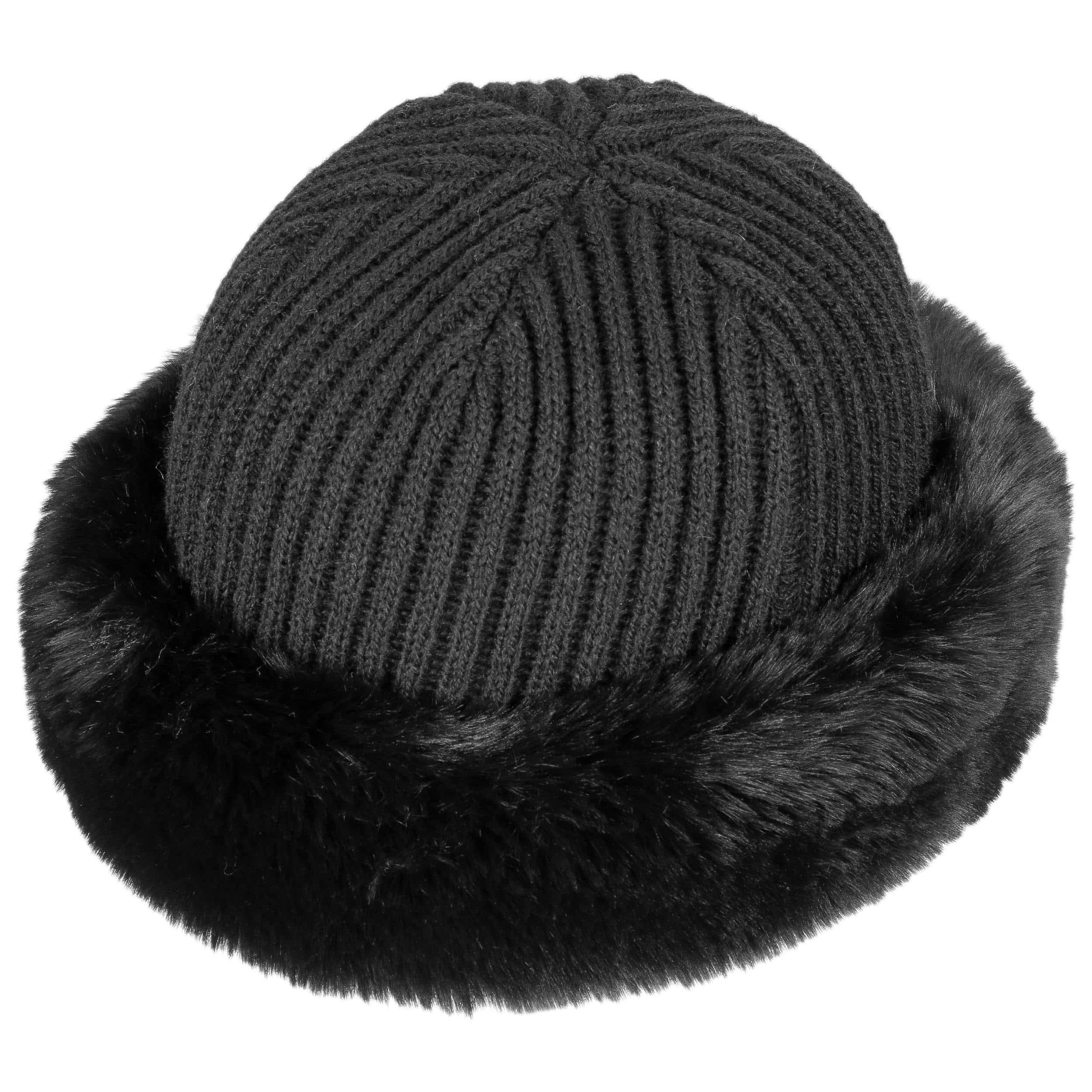 fur knit hat