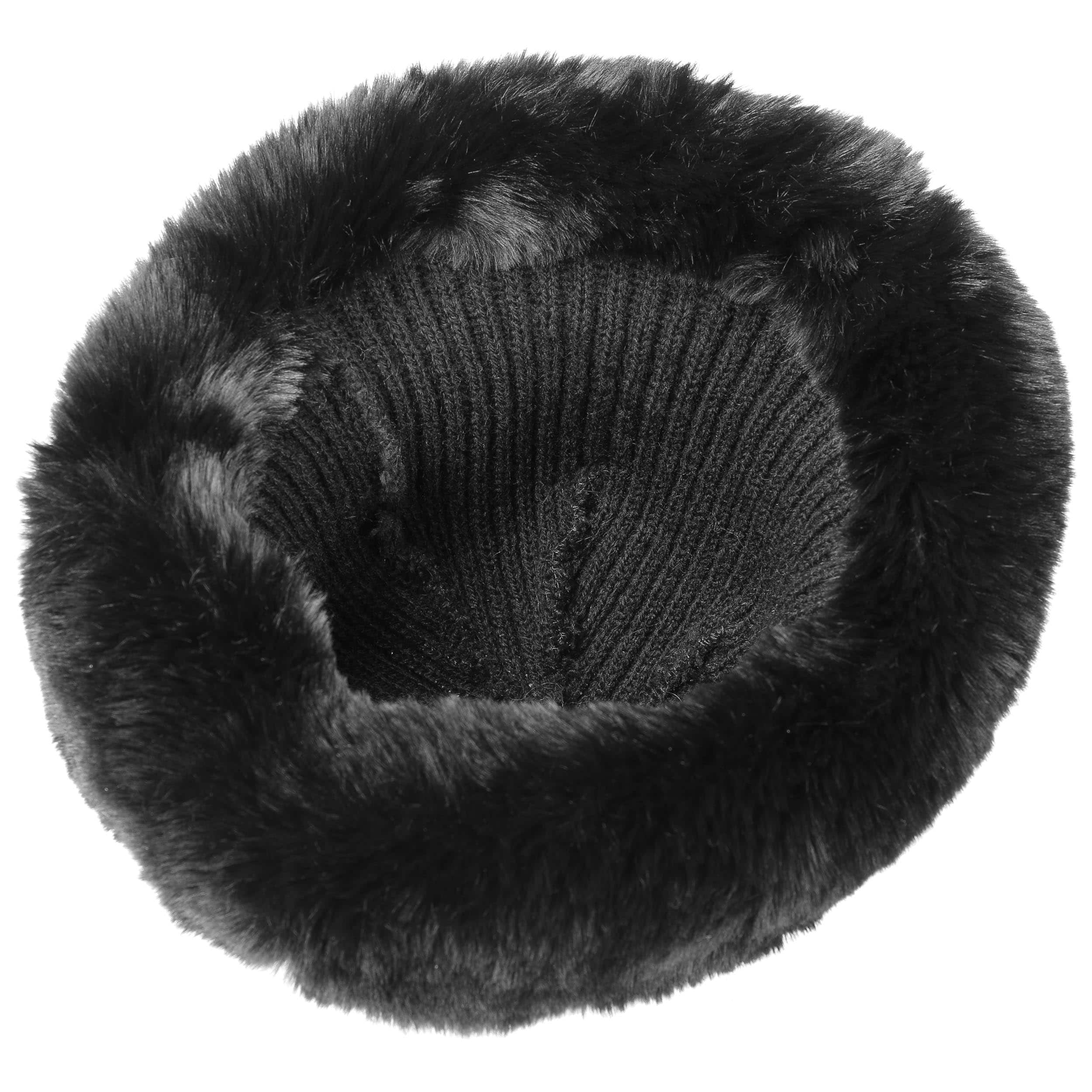 fur knit hat