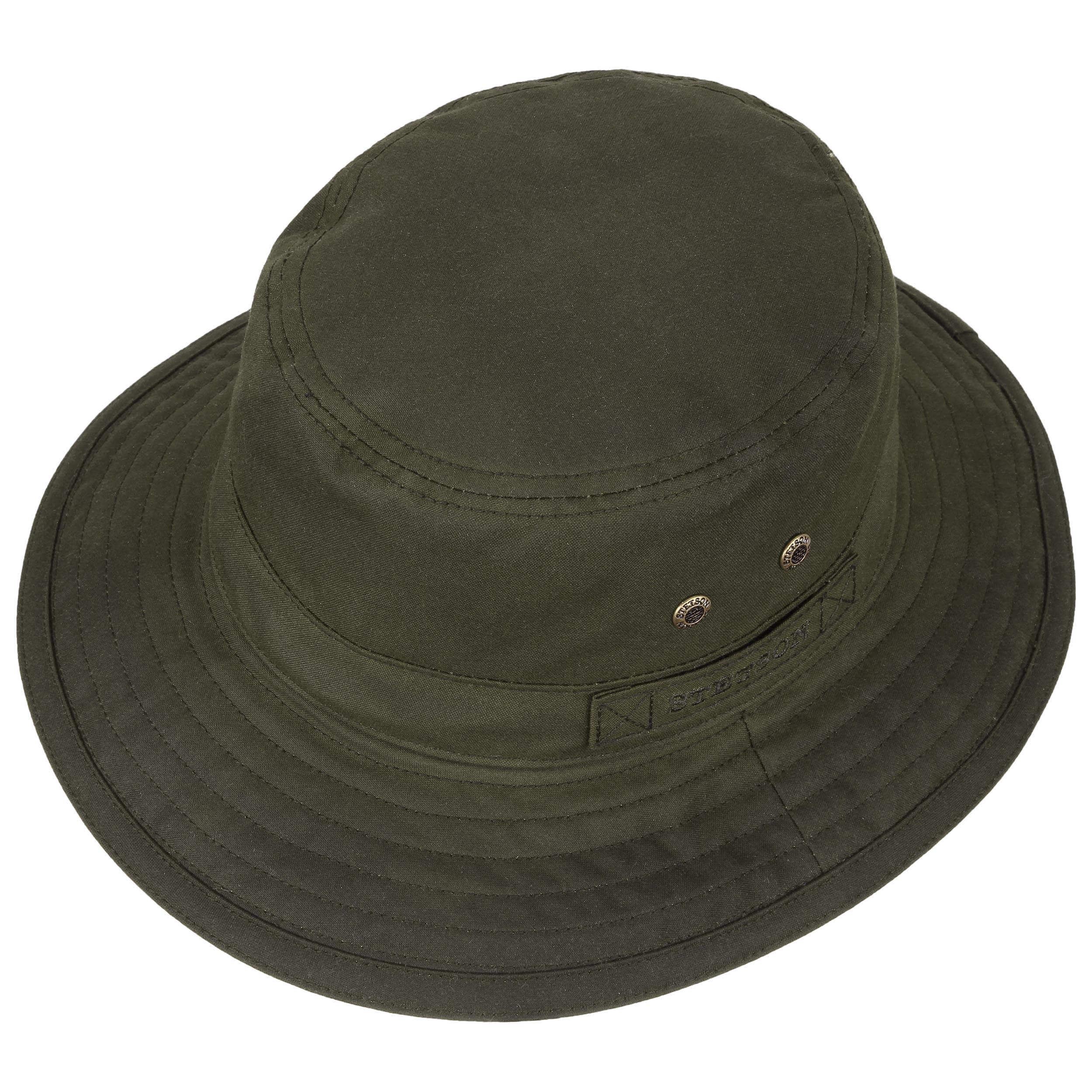 Atkins Waxed Cotton Bucket Hat by Stetson 89,00