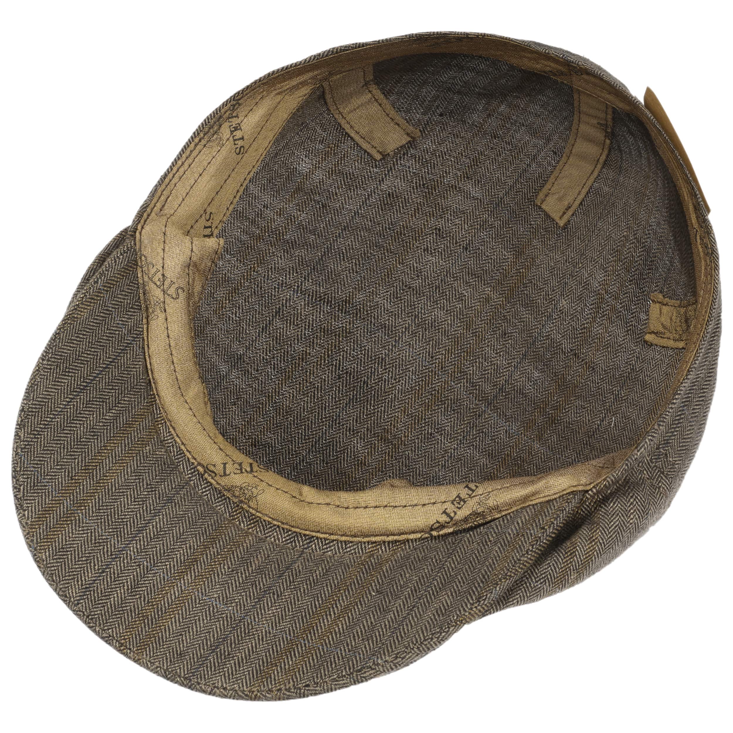 Bandera Linen Flat Cap by Stetson - 69,00