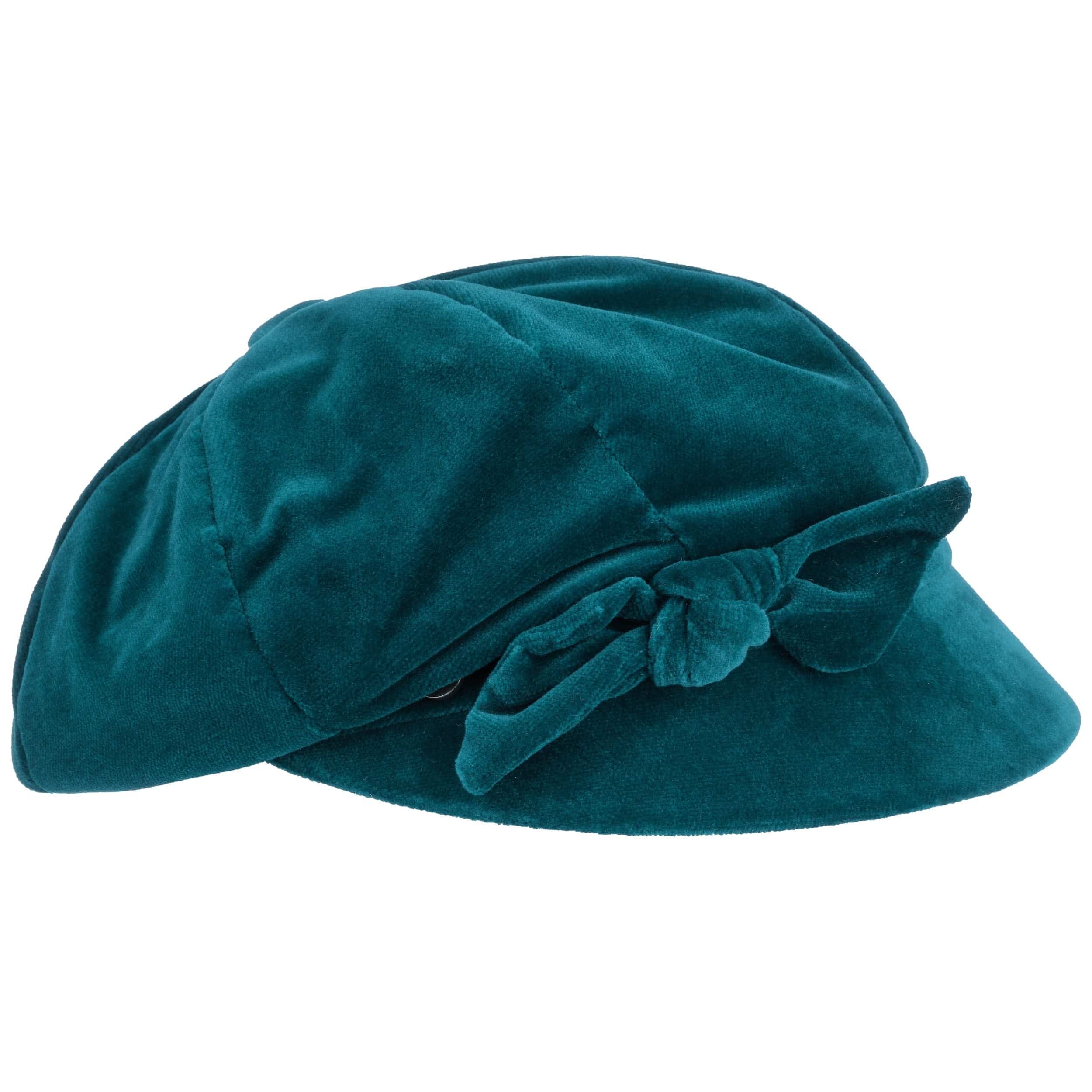 velvet newsboy hat