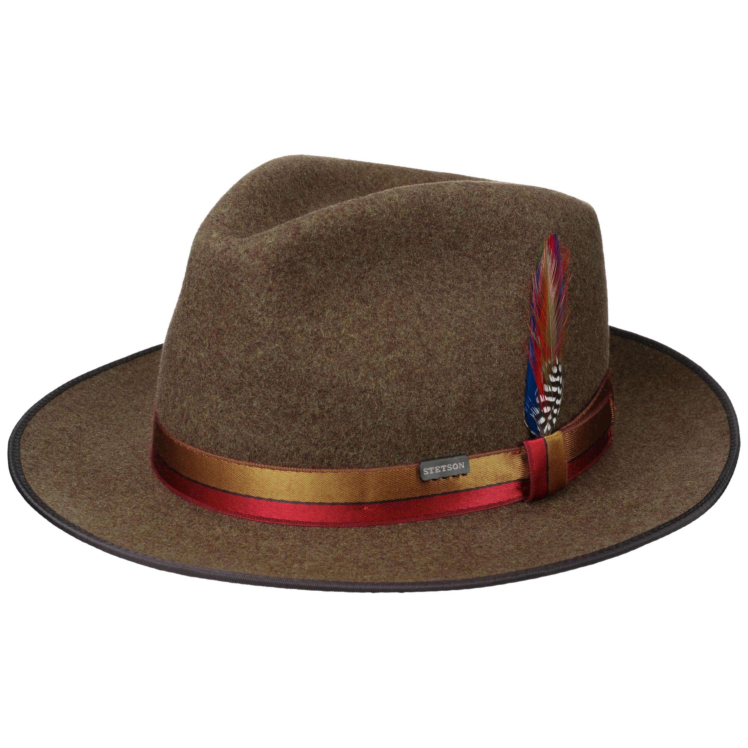 Barico Fedora Wool Felt Hat by Stetson 