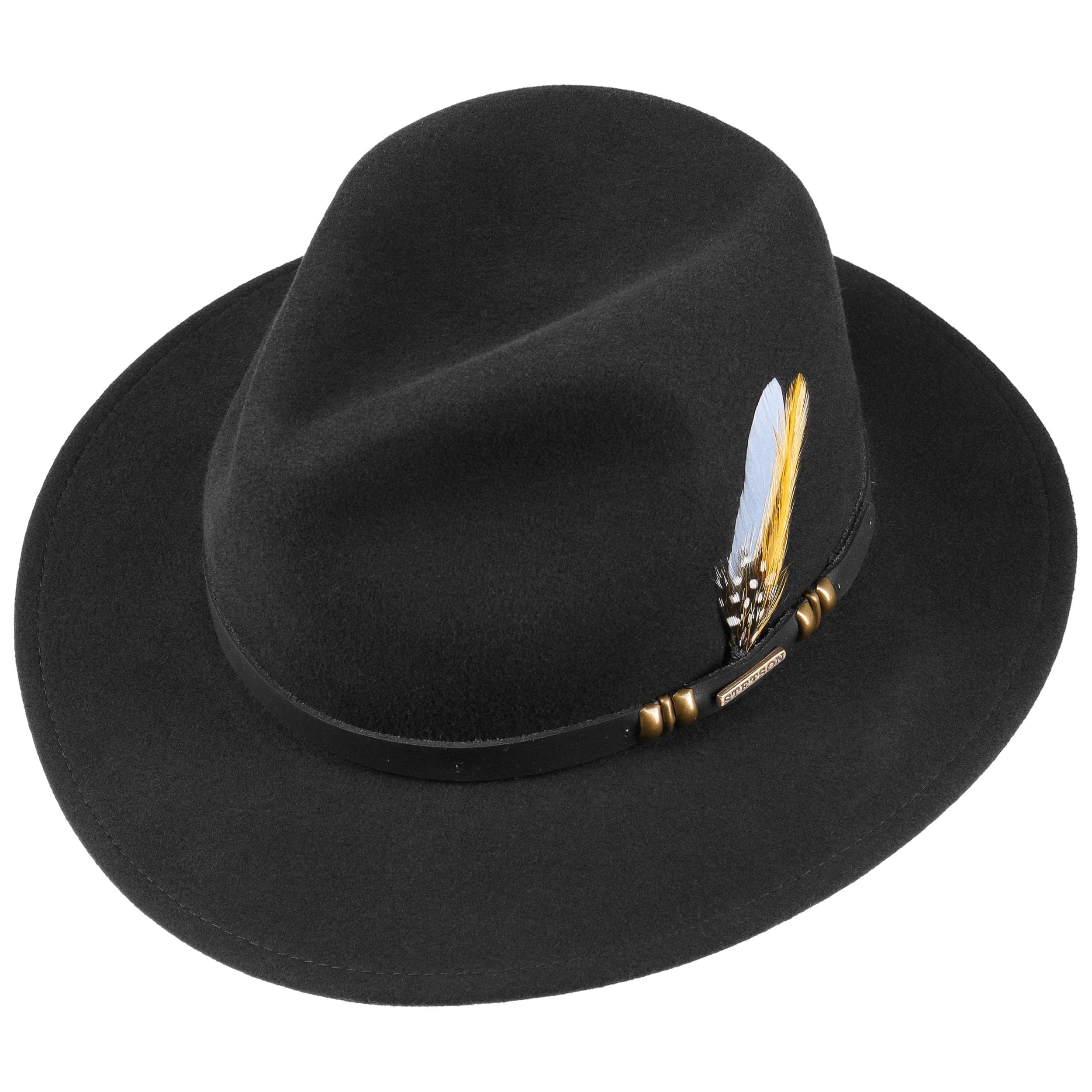 stetson hat with ear flaps