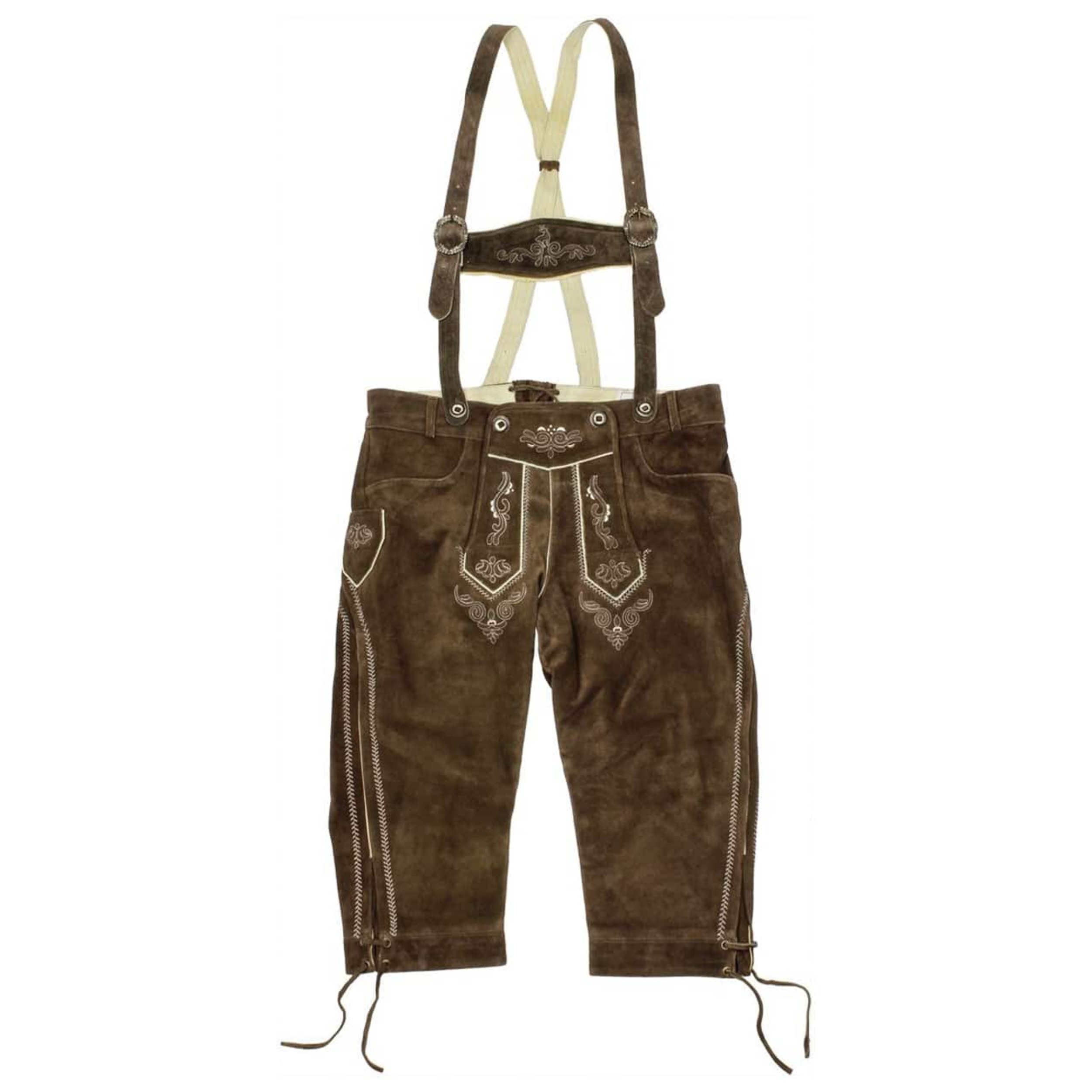 Buy Knee-length Leather Trousers, Stone-washed Trousers Are Often Worn at  Festivities Such as the Oktoberfest in Bavaria Germany, Austria Online in  India - Etsy