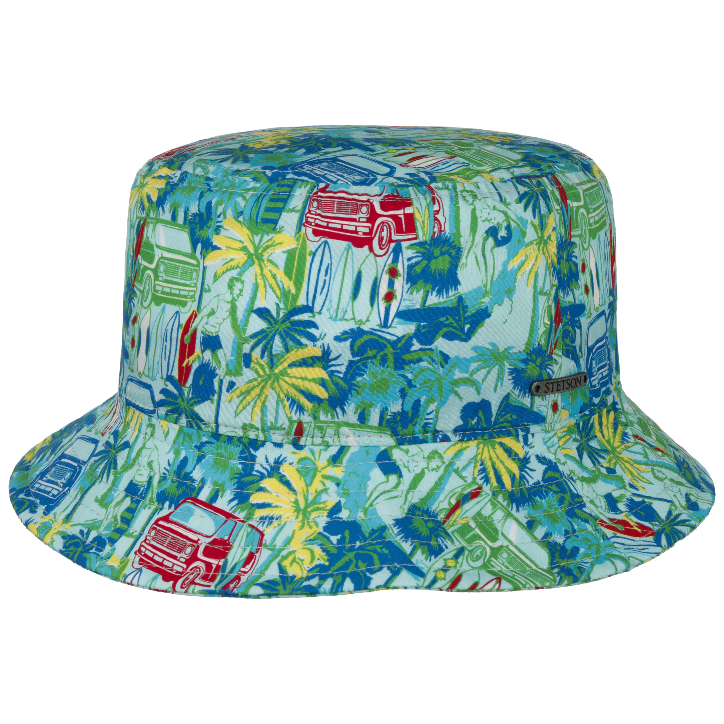 gekruld Collega Tenslotte Beach Vibes Bucket Cloth Hat by Stetson - 79,00 €