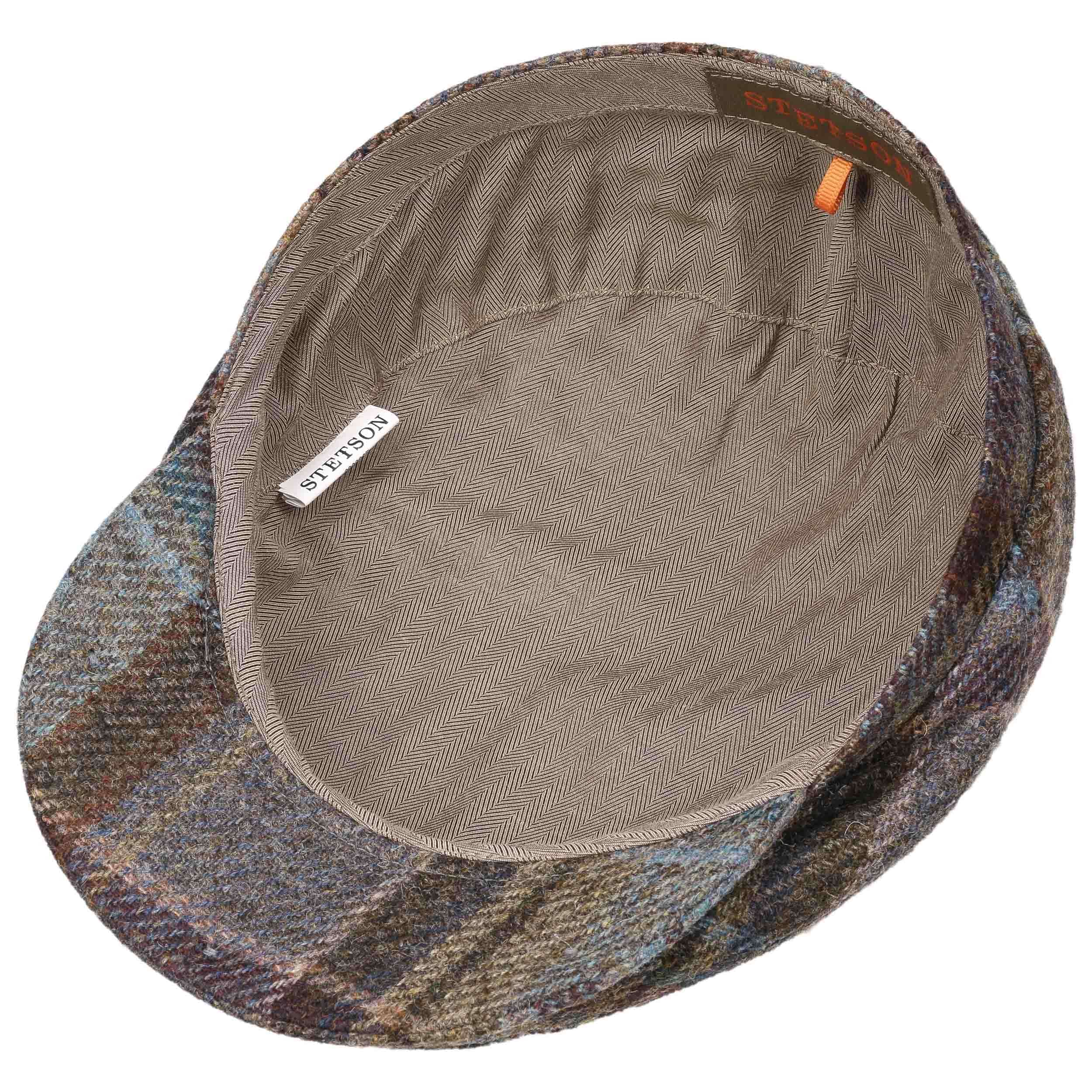 Belfast Check Flat Cap by Stetson - 59,00