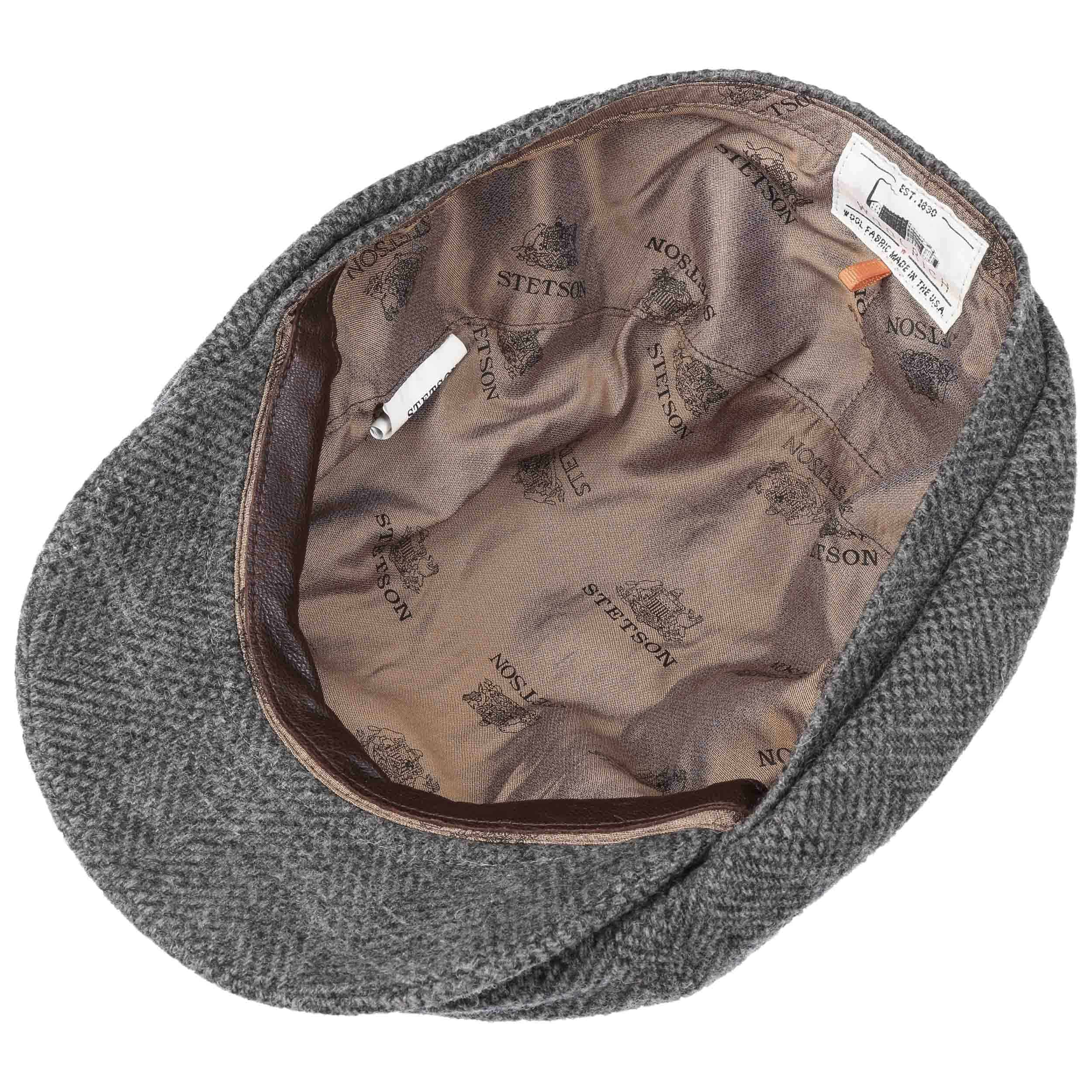 Belton Woolrich Flat Cap by Stetson 89,00