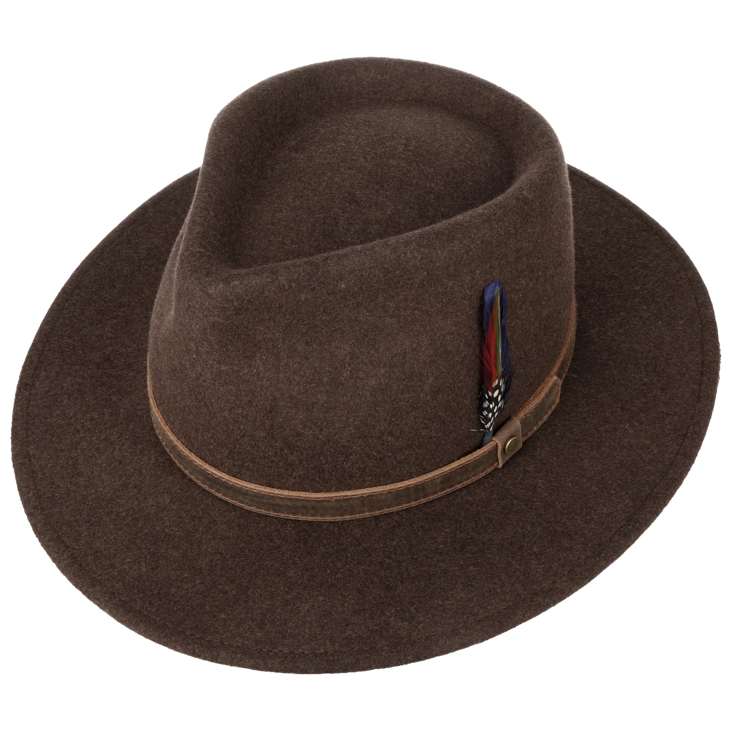 Bendova Fedora Wool Hat by Stetson 