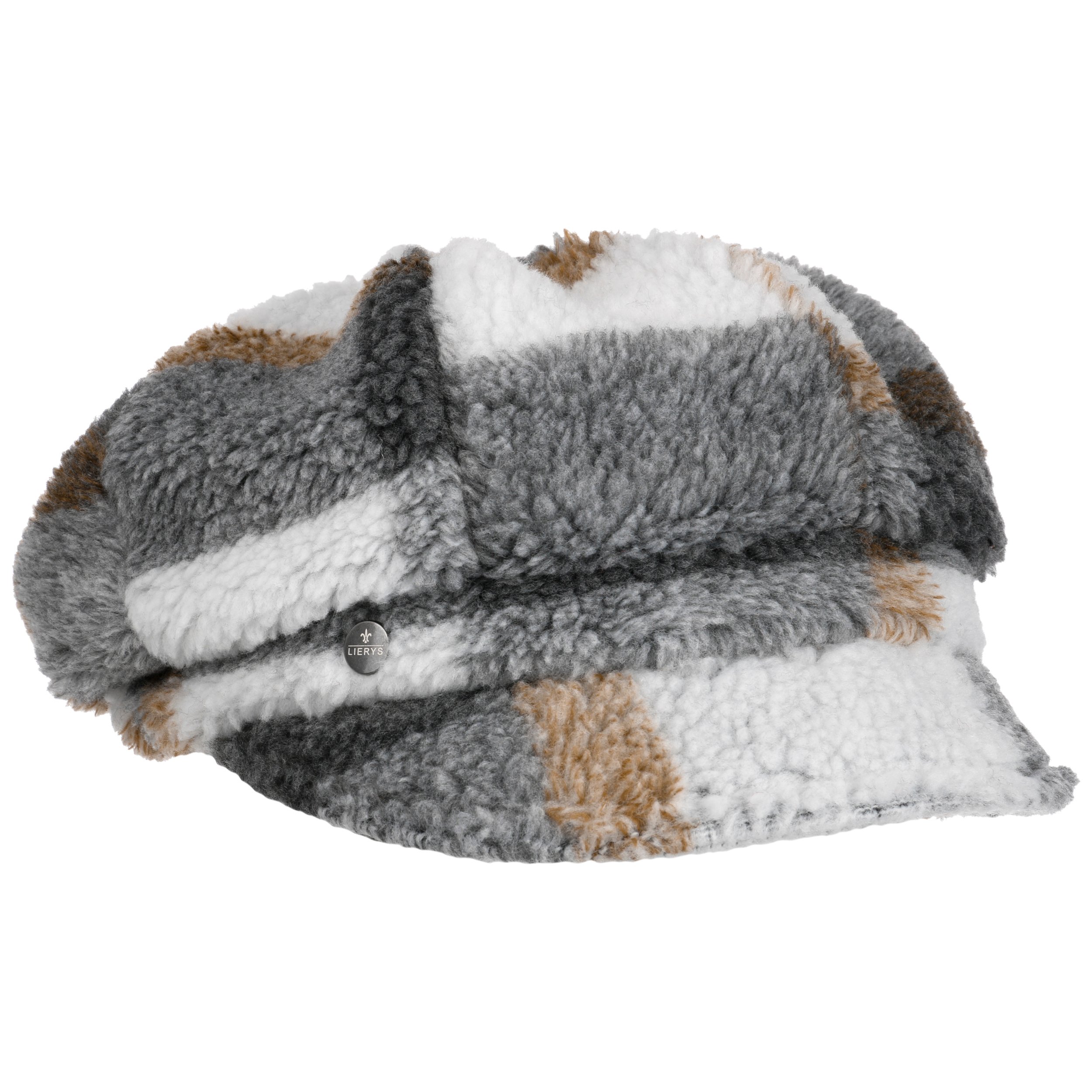 Big Check Newsboy Cap by Lierys - 62,95 €