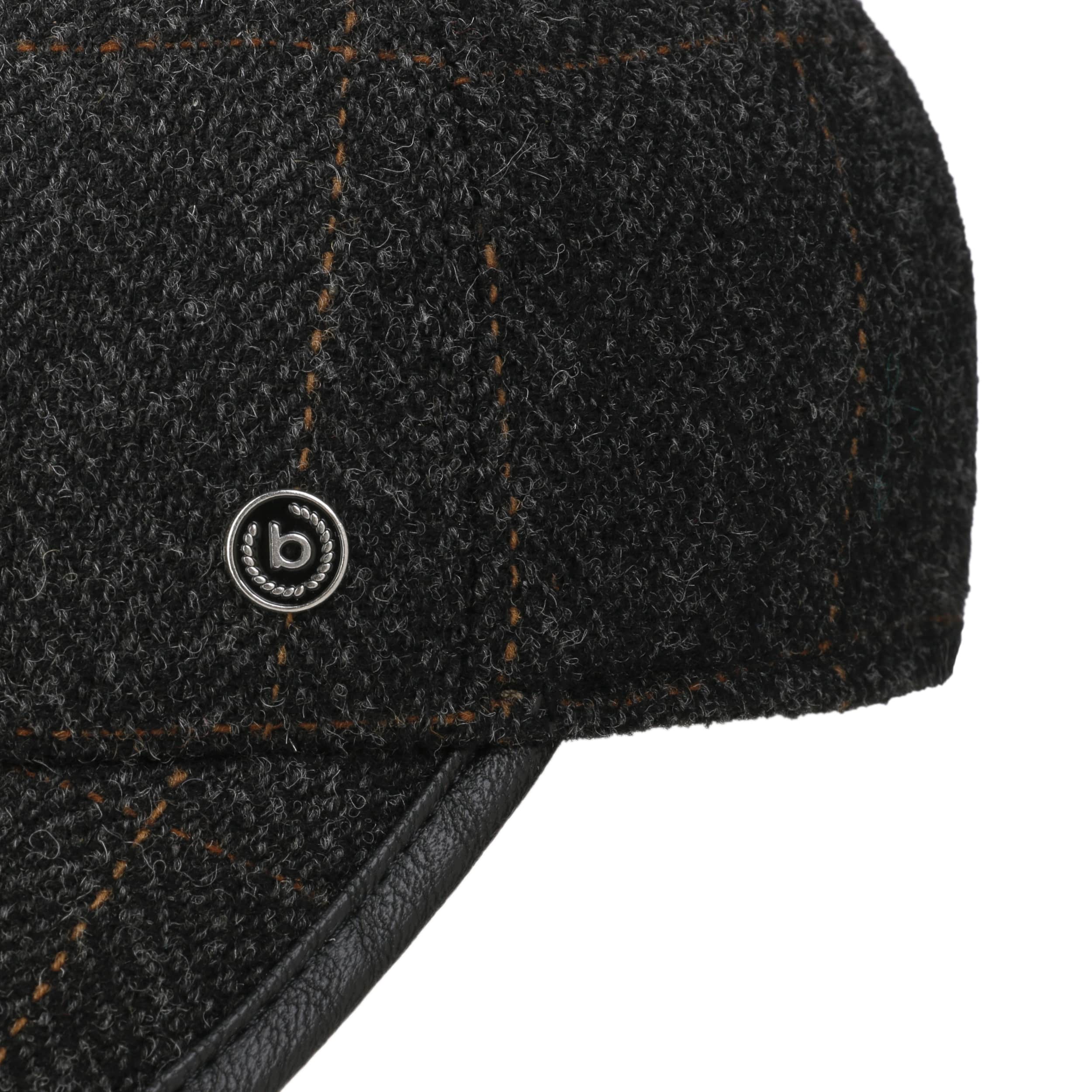 Wool Cap Insulated Cap With Ear Flaps Bjarne Wool Cap With Ear