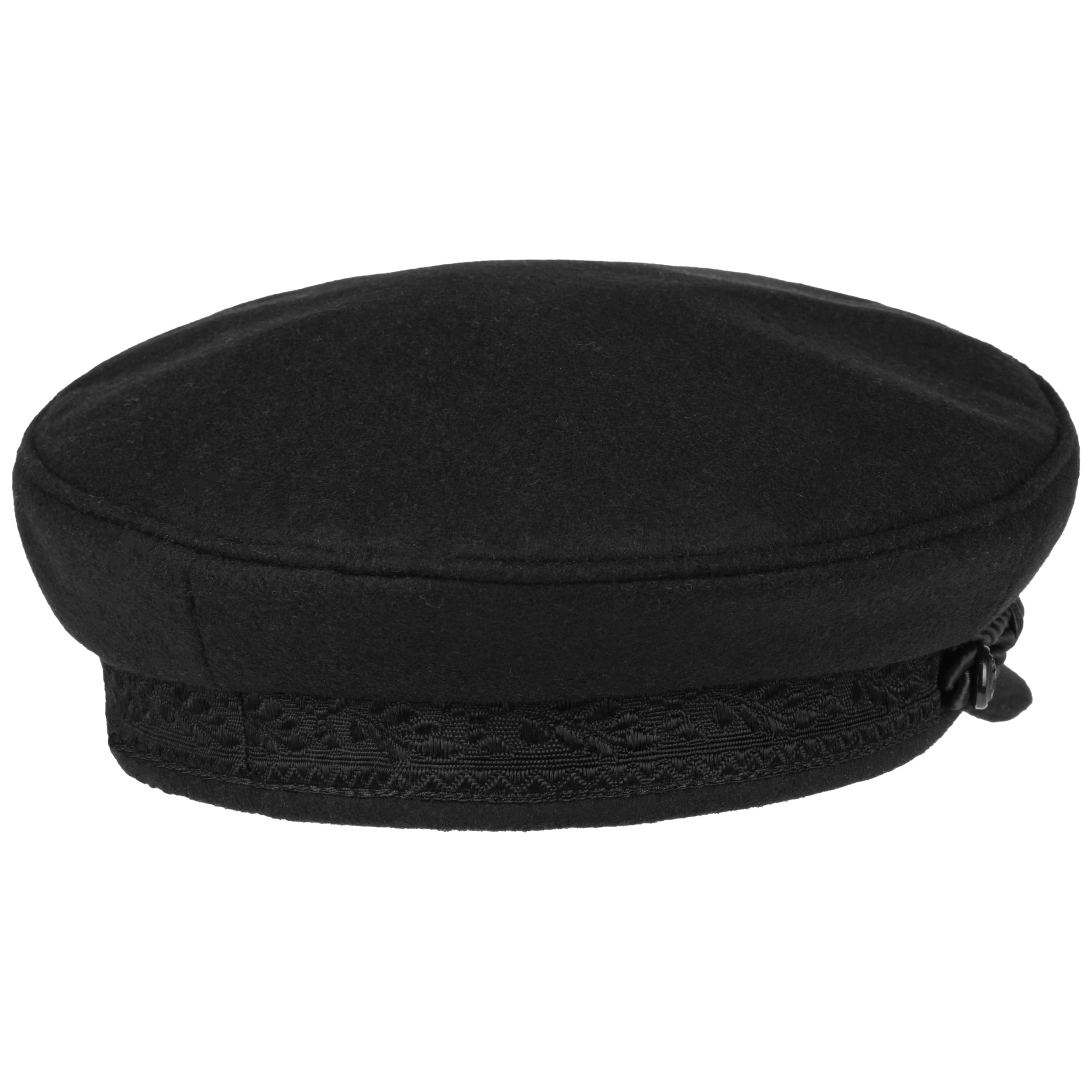 Black Elbe Sailor Cloth Hat by Hammaburg - 72,95 €