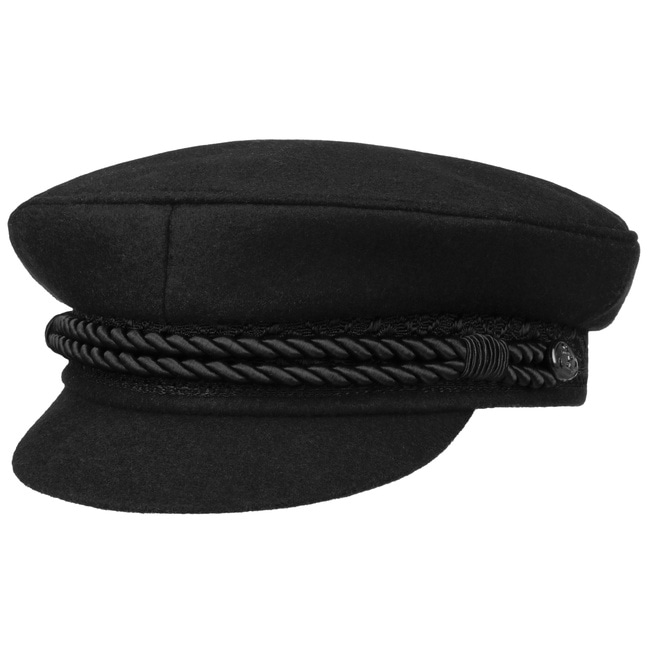 Black Elbe Sailor Cloth Hat by Hammaburg - 72,95 €
